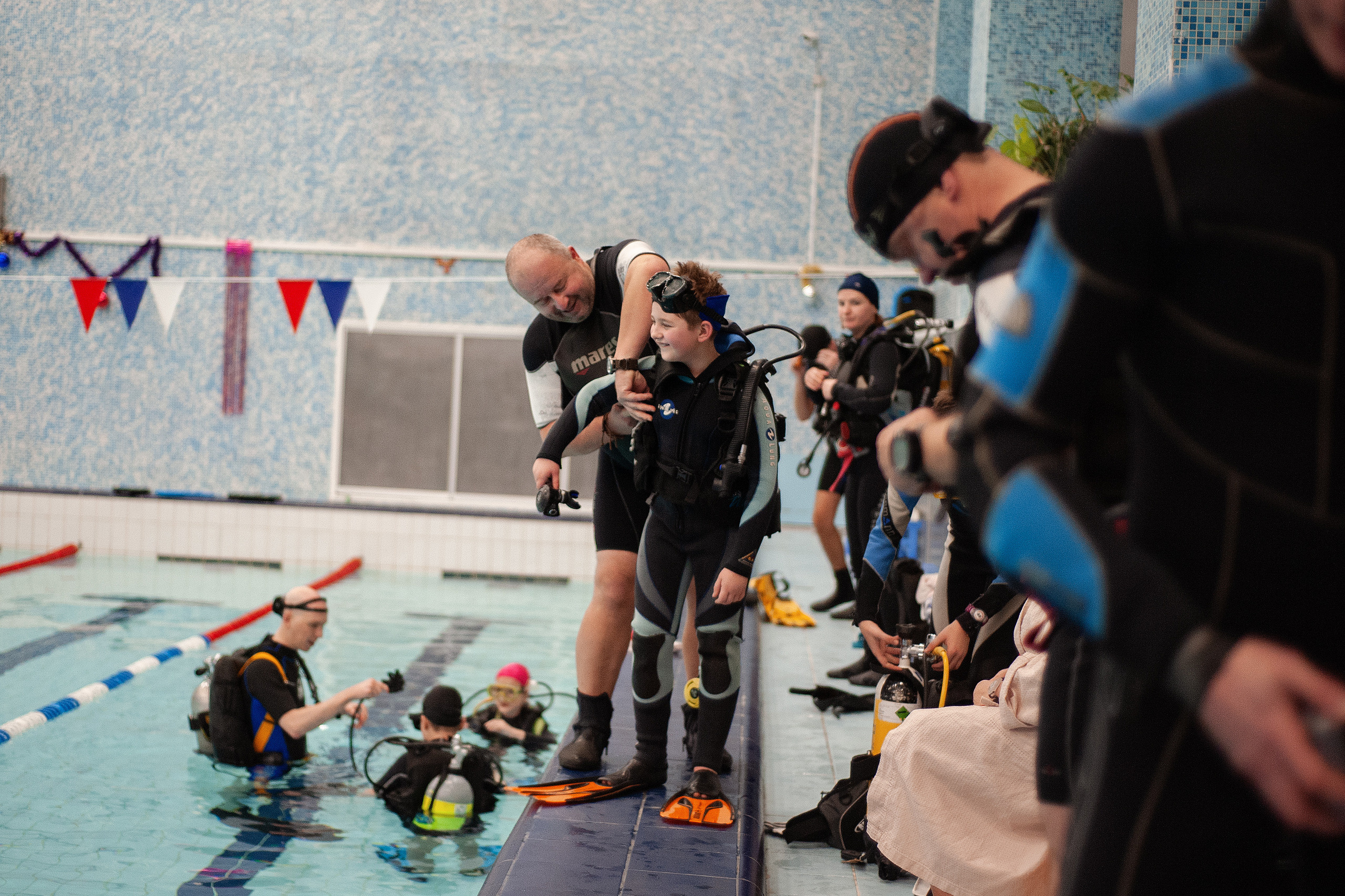 Дайверы. Новый год. Ваш семейный фотограф