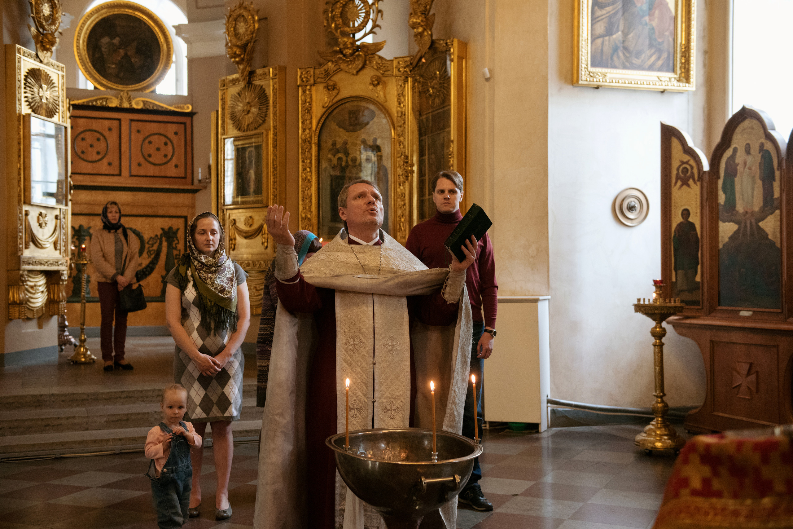 Крещение Максима. Ваш семейный фотограф