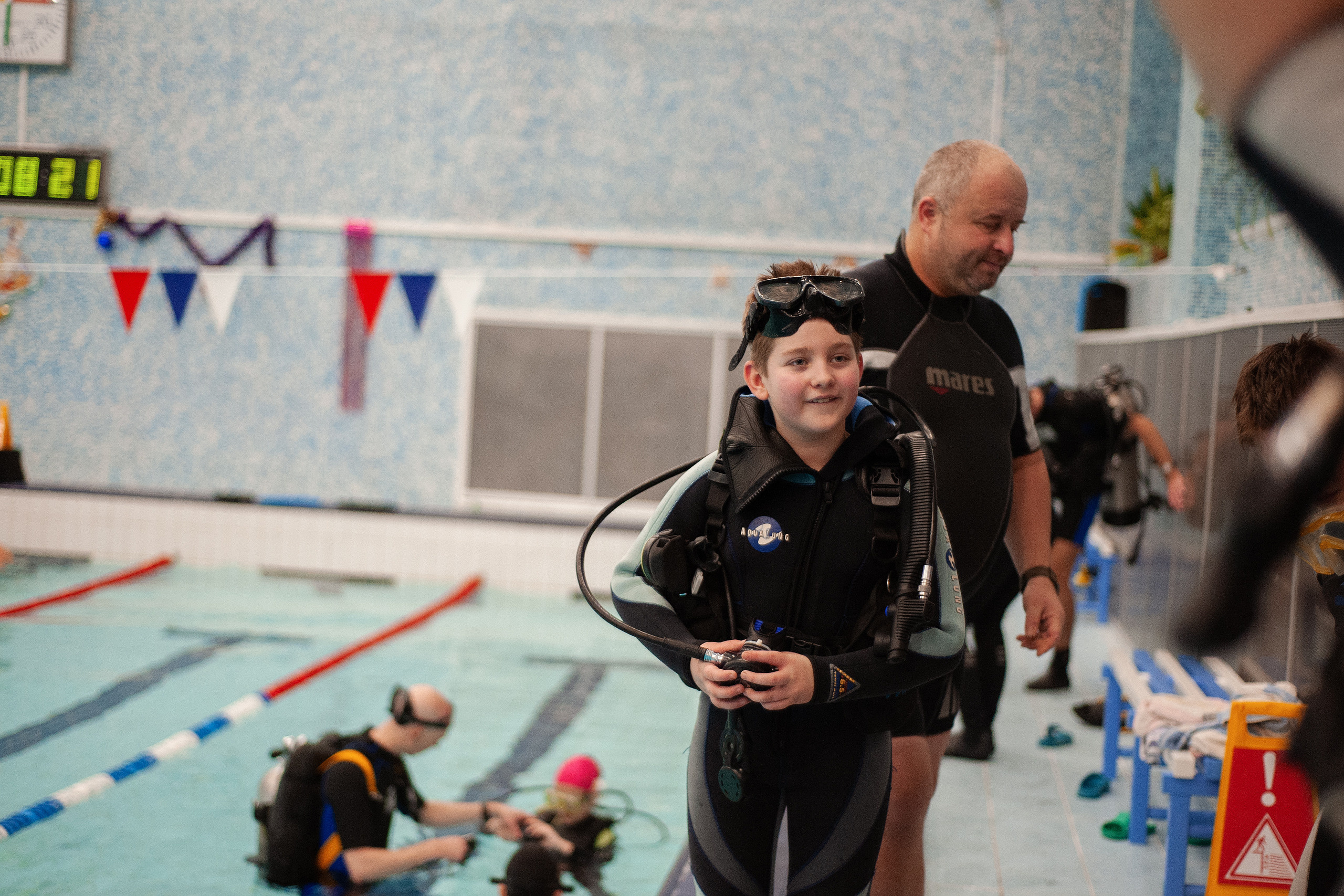 Дайверы. Новый год. Ваш семейный фотограф