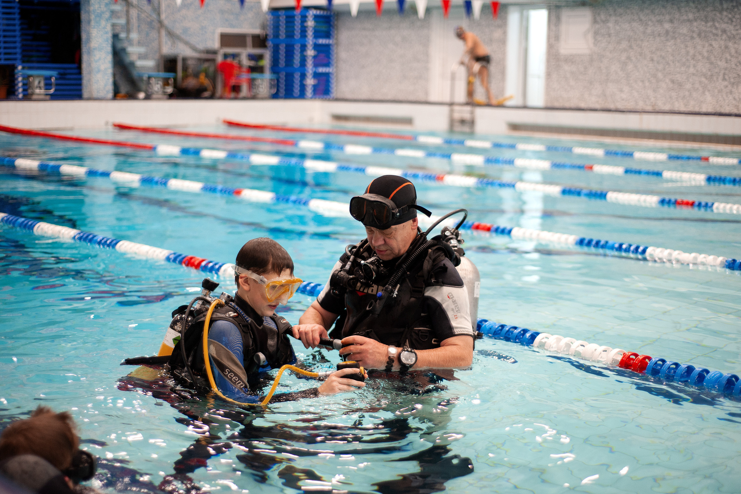 Дайверы. Новый год. Ваш семейный фотограф