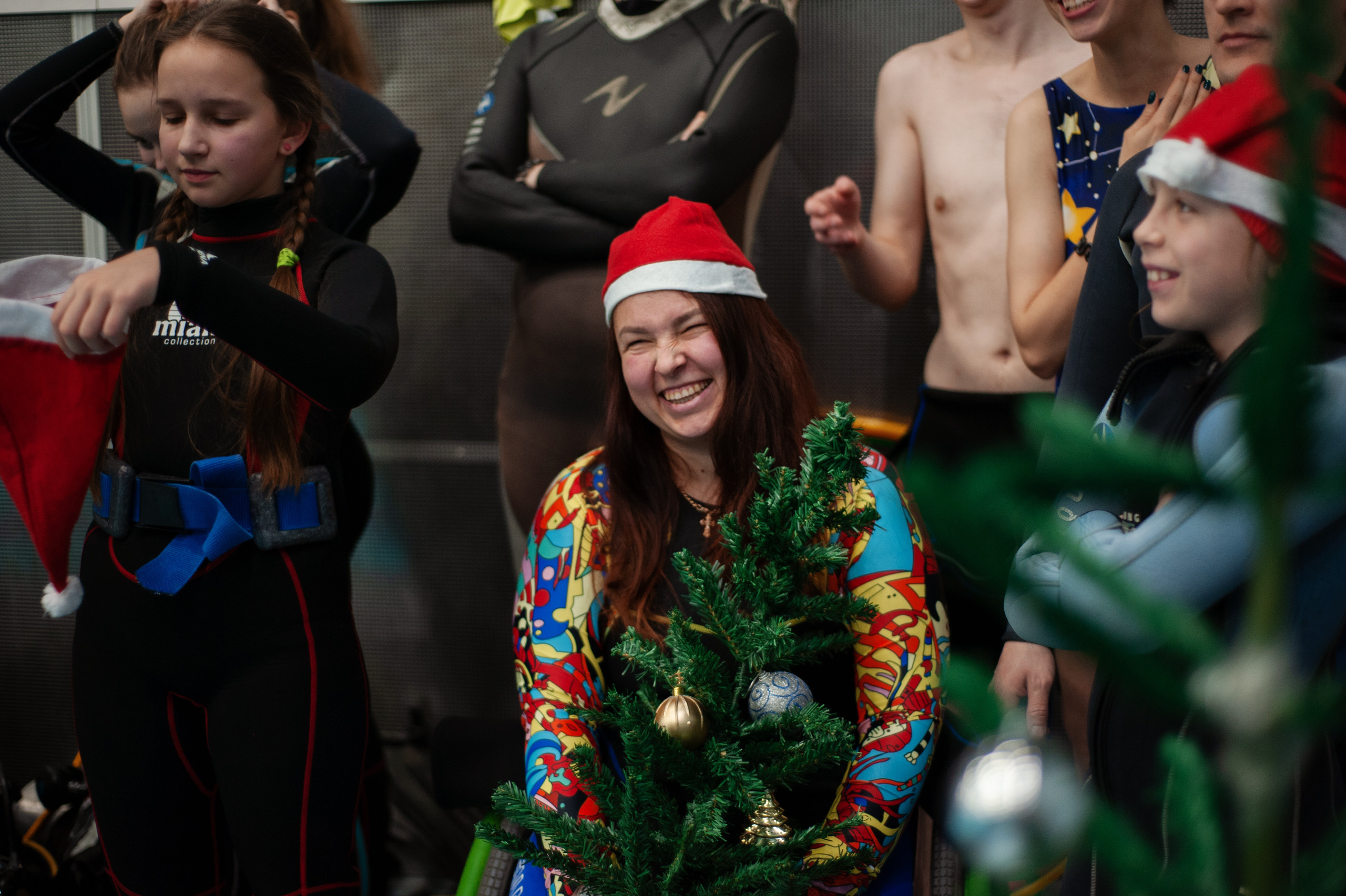 Дайверы. Новый год. Ваш семейный фотограф