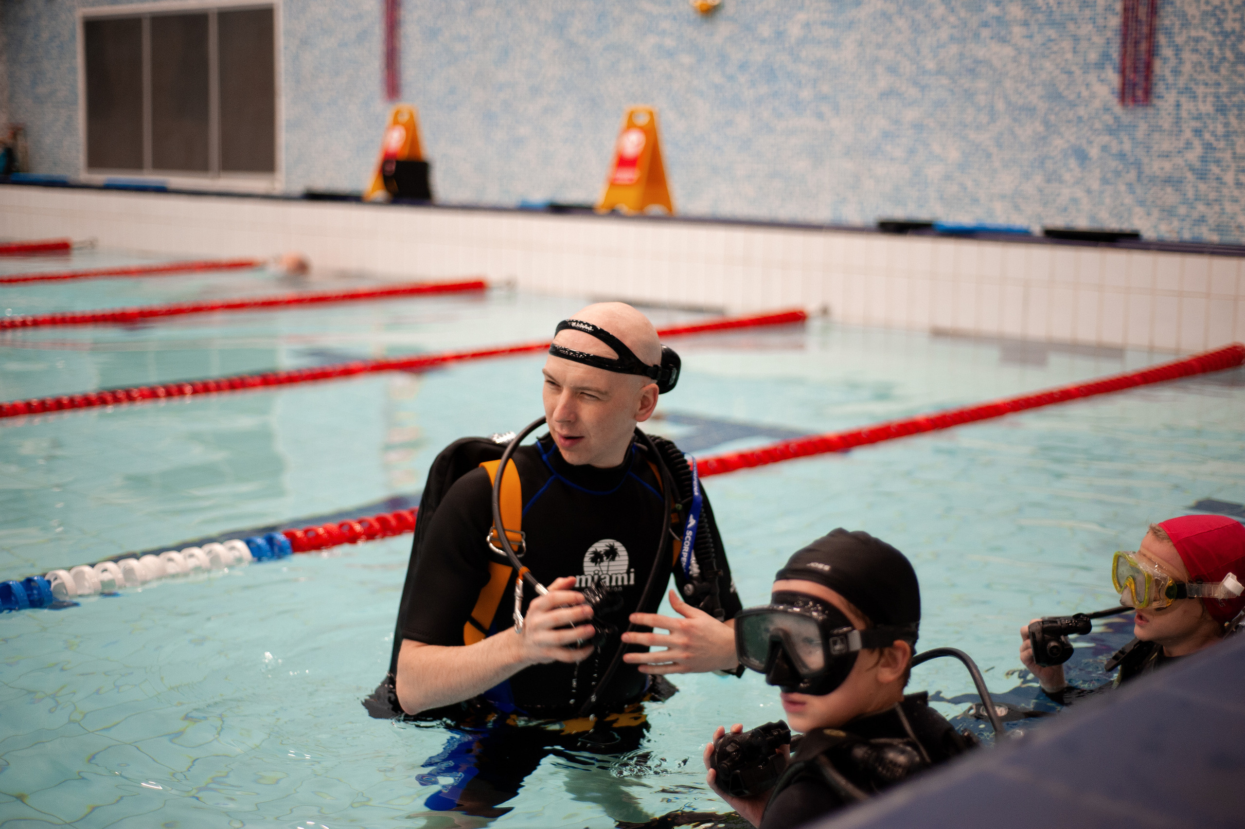 Дайверы. Новый год. Ваш семейный фотограф
