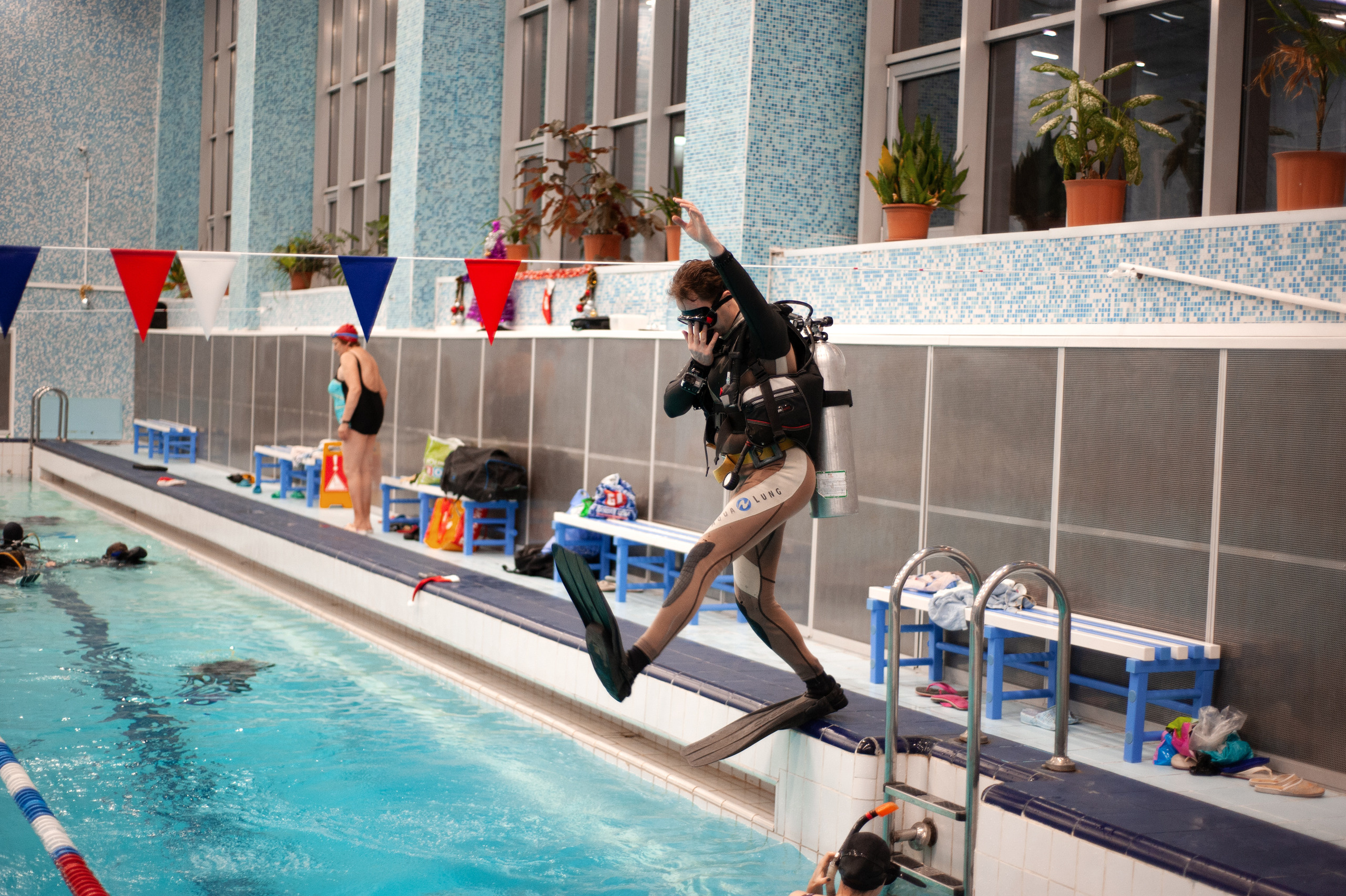 Дайверы. Новый год. Ваш семейный фотограф