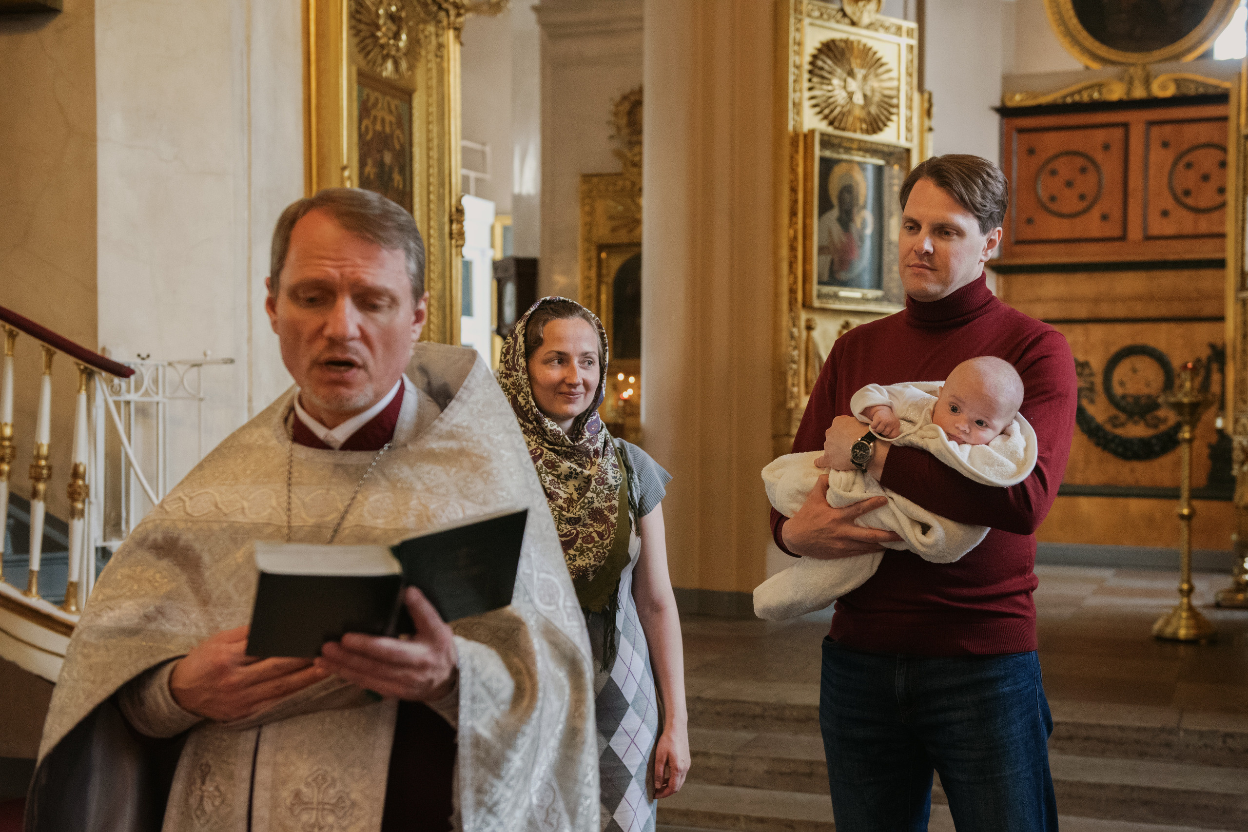 Крещение Максима. Ваш семейный фотограф