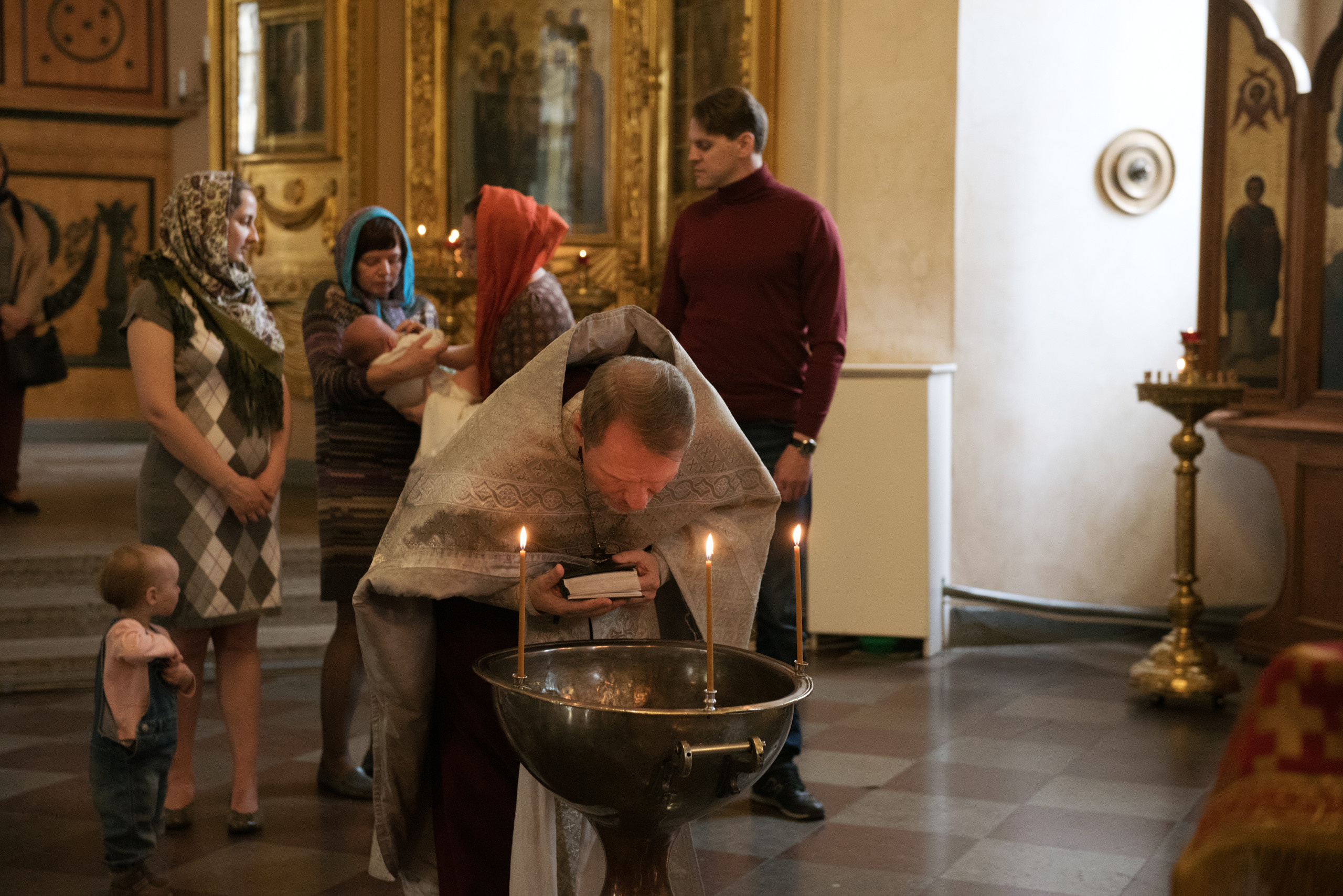 Крещение Максима. Ваш семейный фотограф