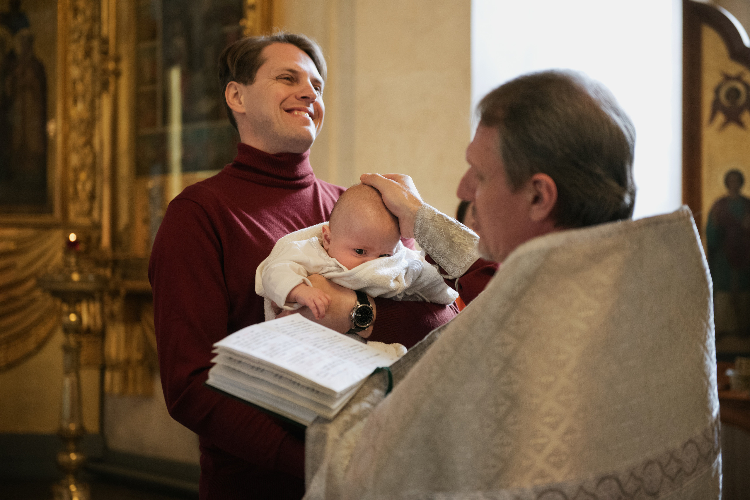 Крещение Максима. Ваш семейный фотограф