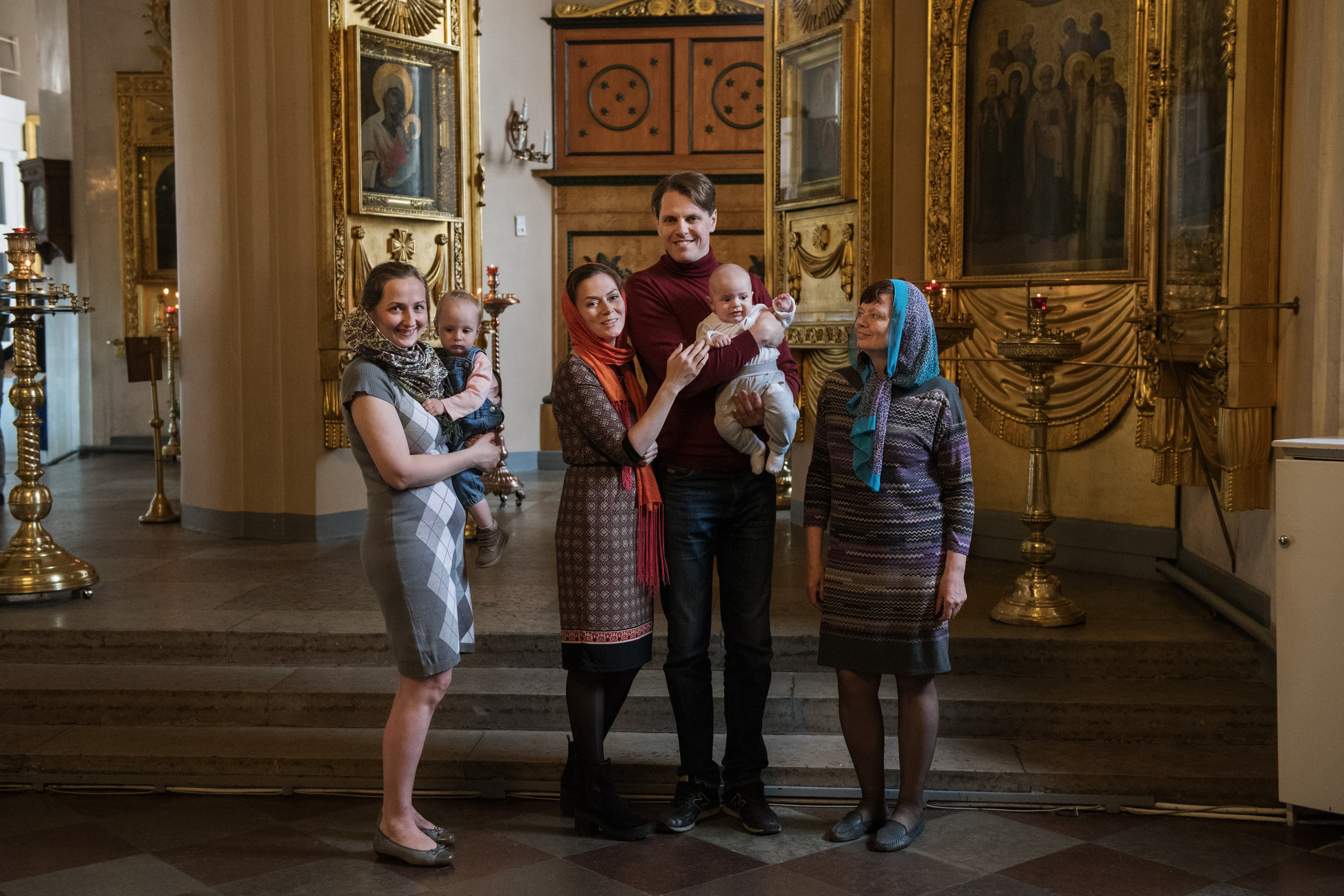 Крещение Максима. Ваш семейный фотограф