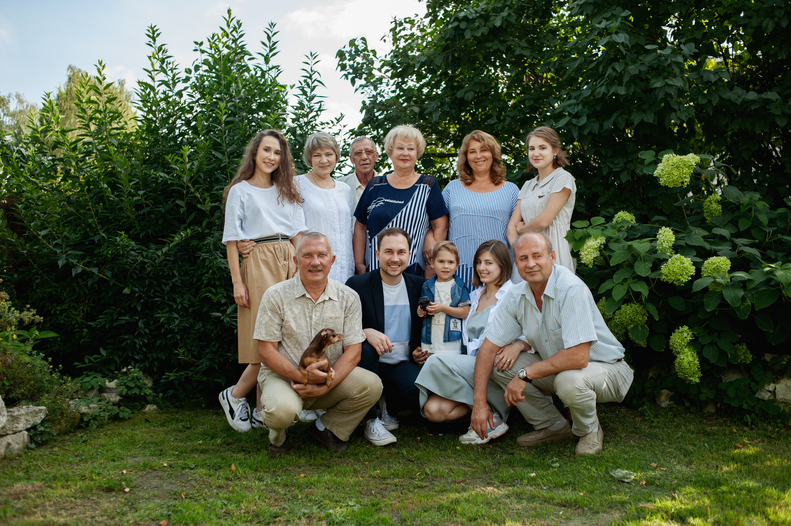 Один день большой семьи. Ваш семейный фотограф