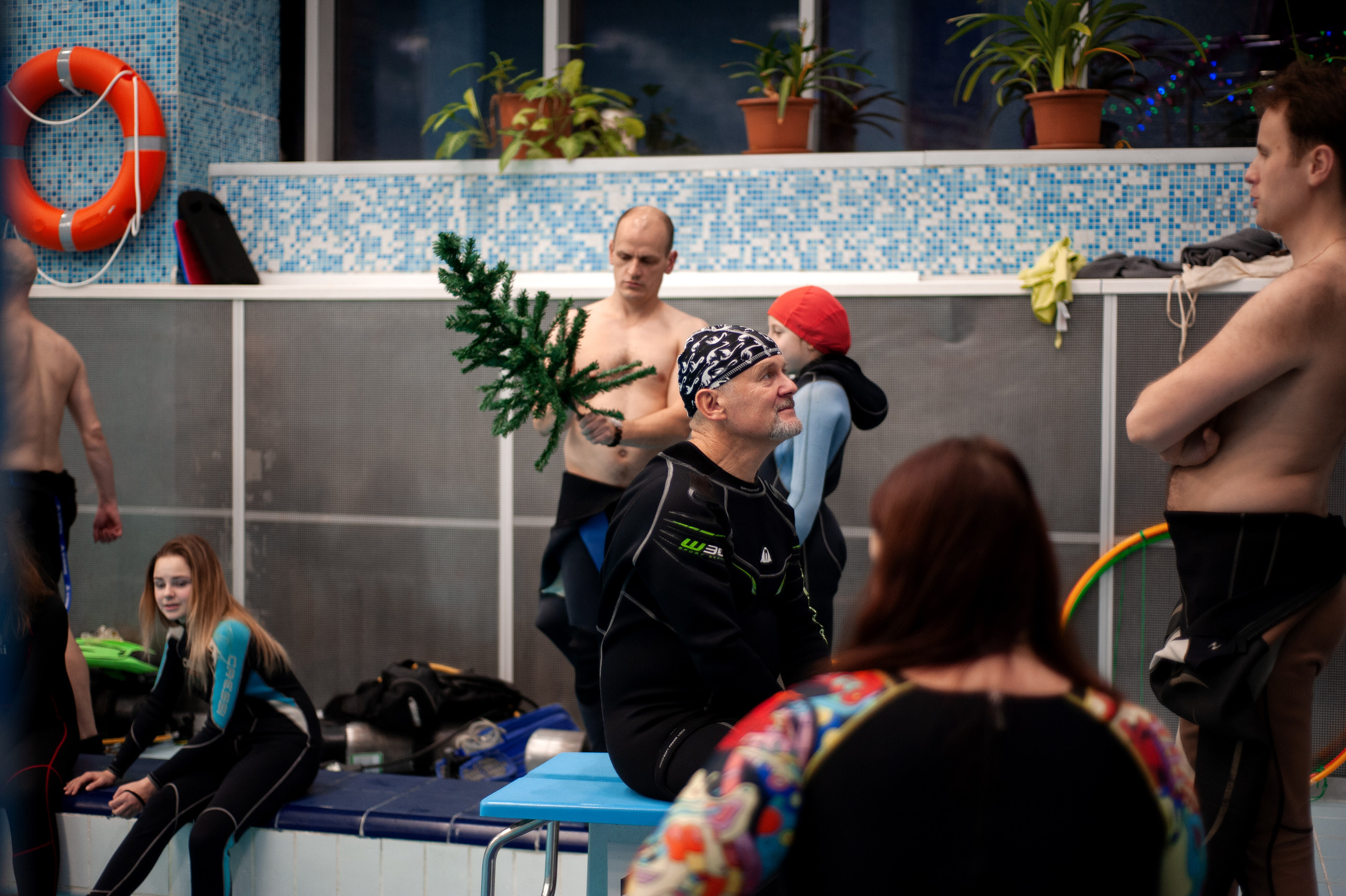 Дайверы. Новый год. Ваш семейный фотограф