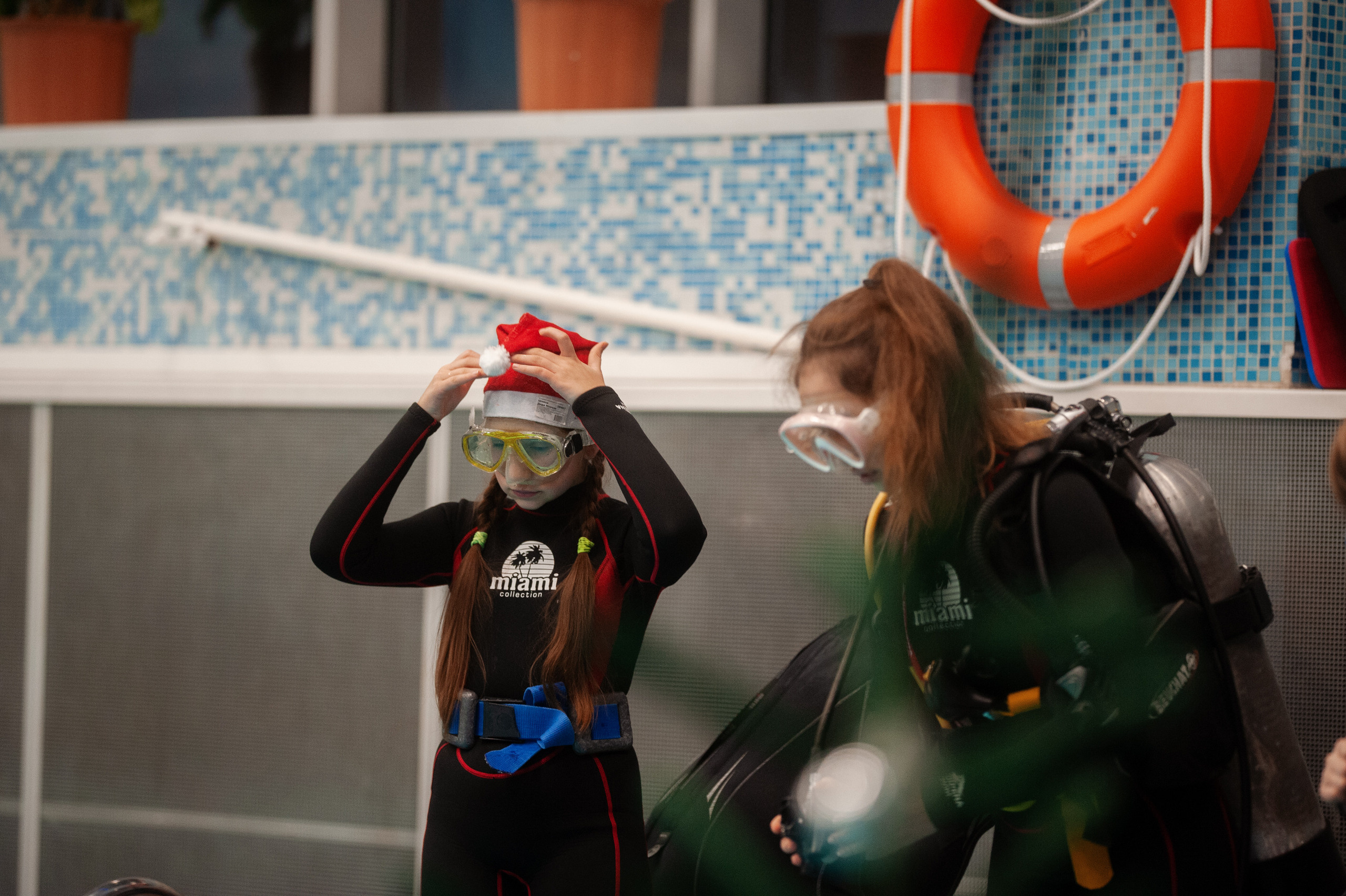 Дайверы. Новый год. Ваш семейный фотограф