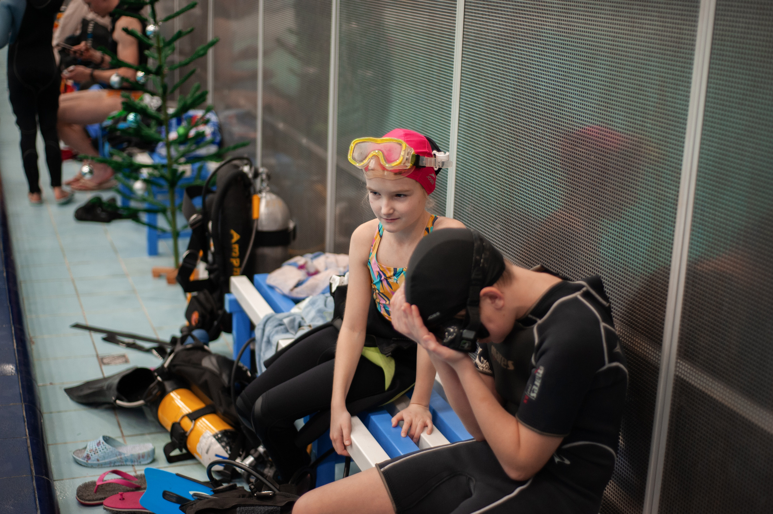 Дайверы. Новый год. Ваш семейный фотограф