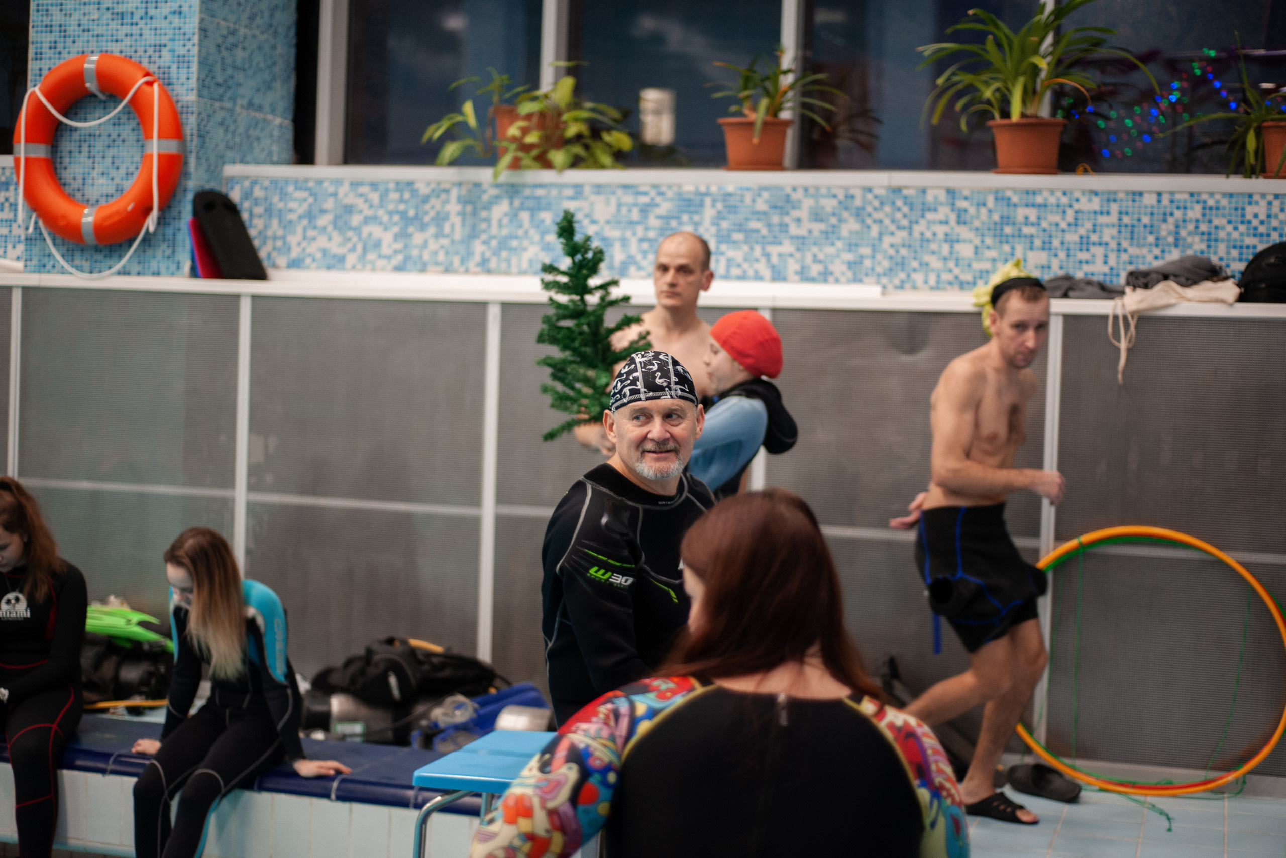 Дайверы. Новый год. Ваш семейный фотограф