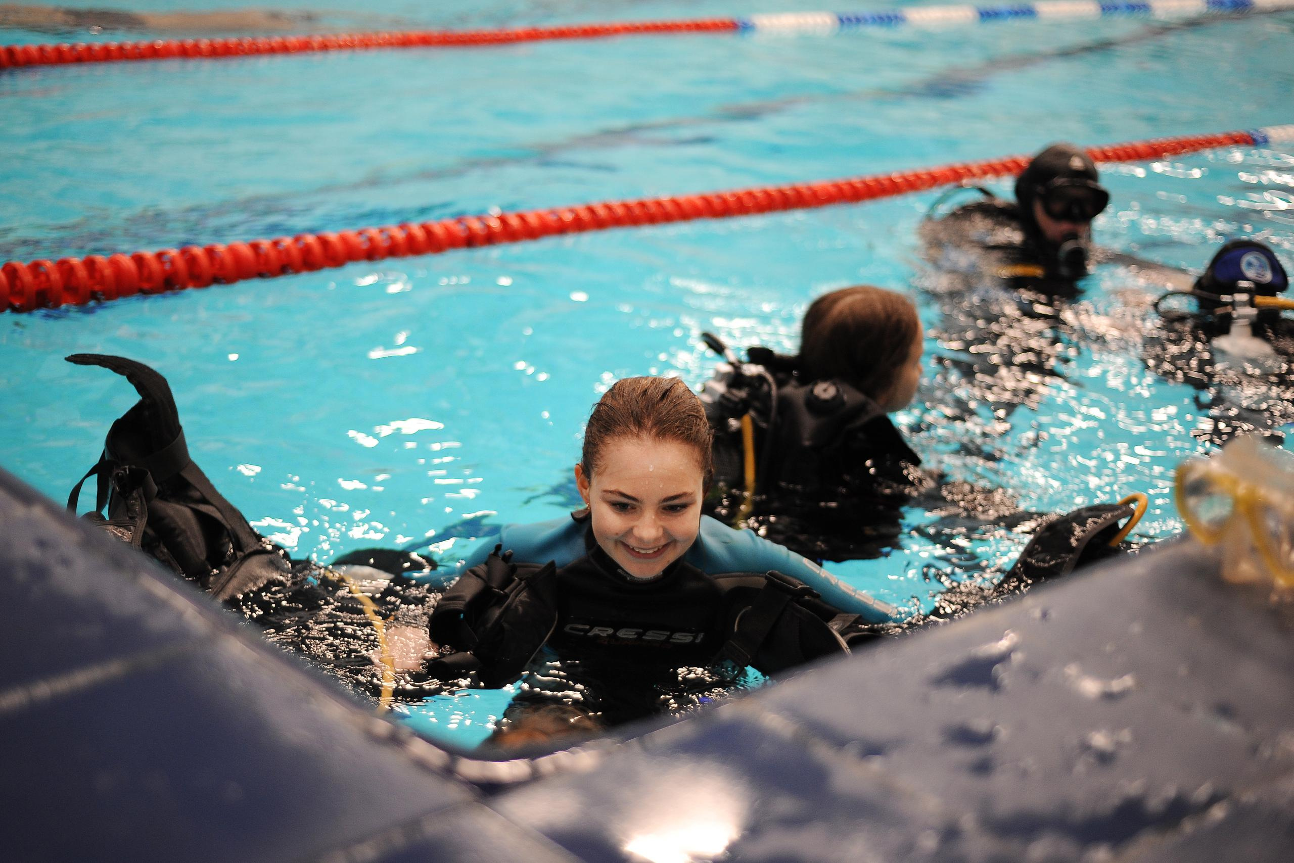 Дайверы. Новый год. Ваш семейный фотограф