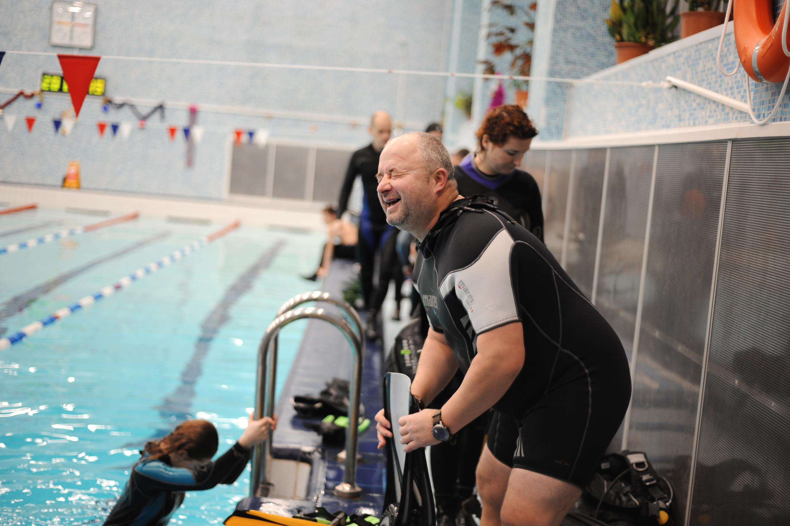 Дайверы. Новый год. Ваш семейный фотограф