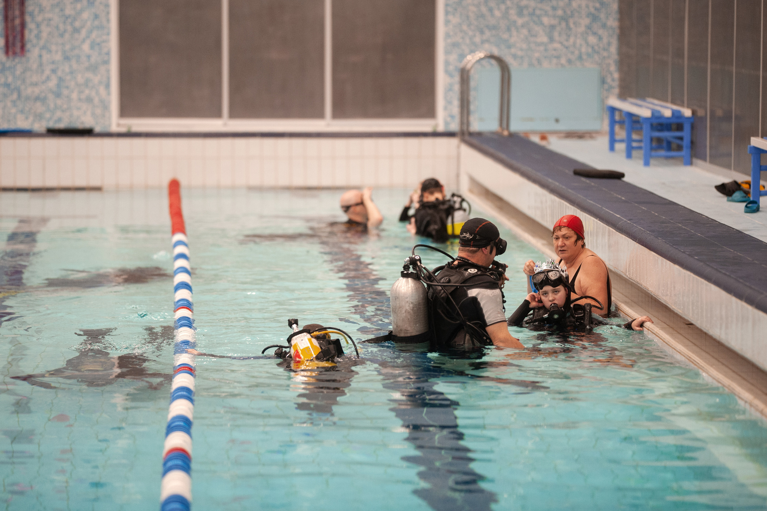 Дайверы. Новый год. Ваш семейный фотограф