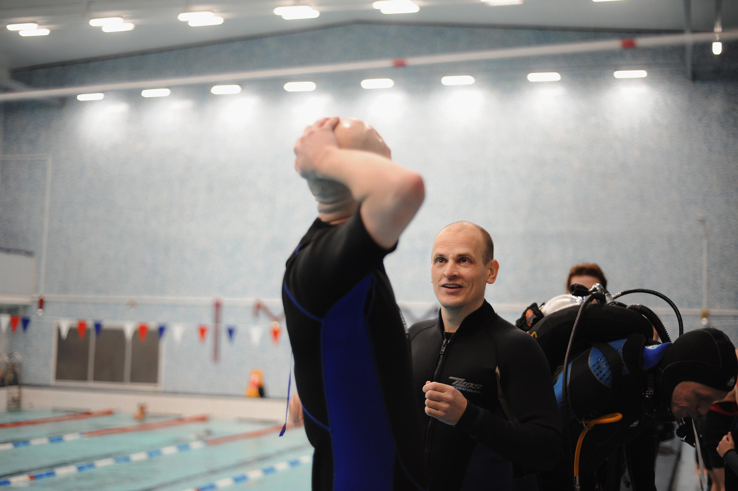 Дайверы. Новый год. Ваш семейный фотограф