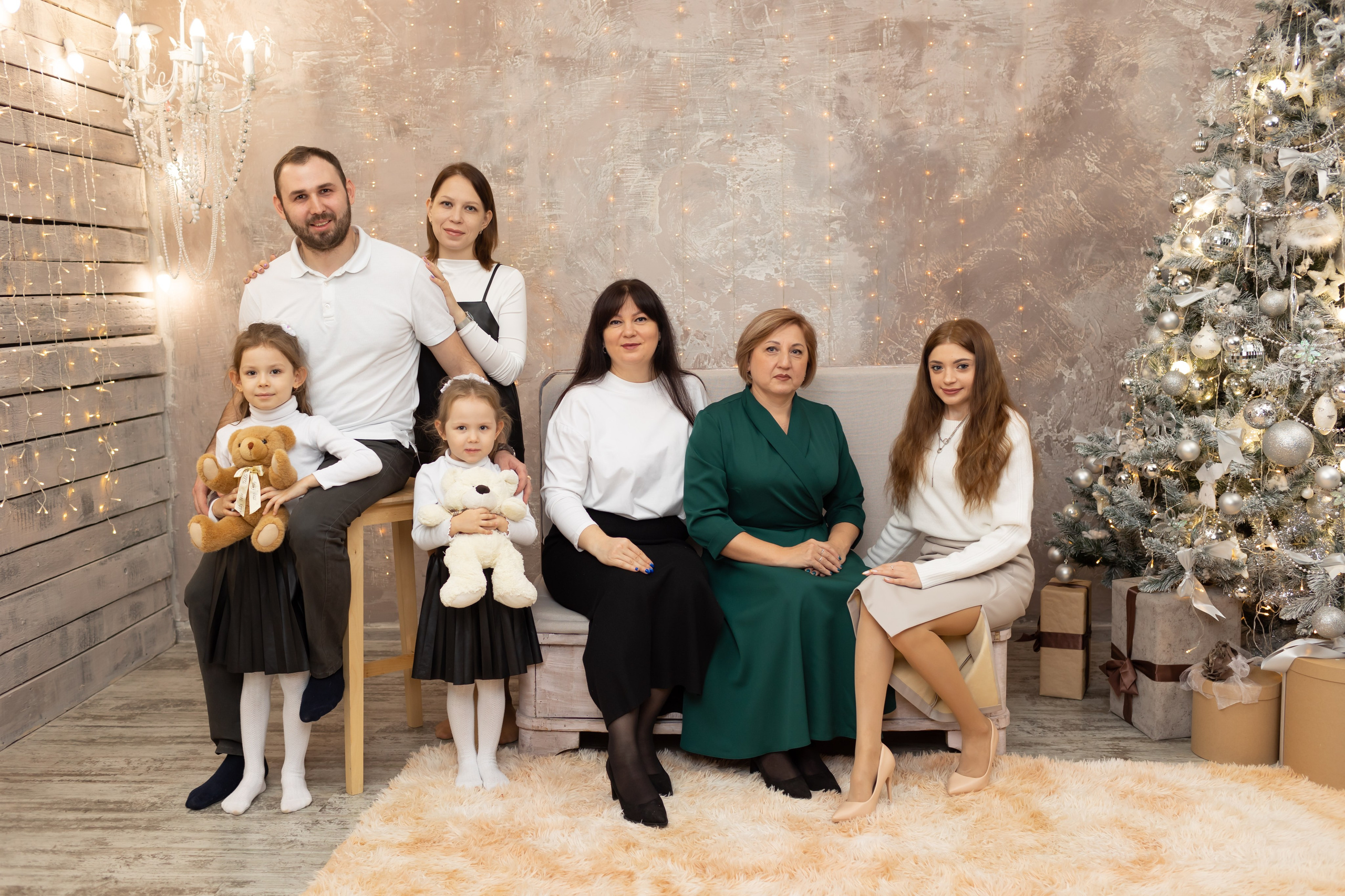 Большая семья. Портретный и семейный фотограф в Краснодаре Оксана Сараева