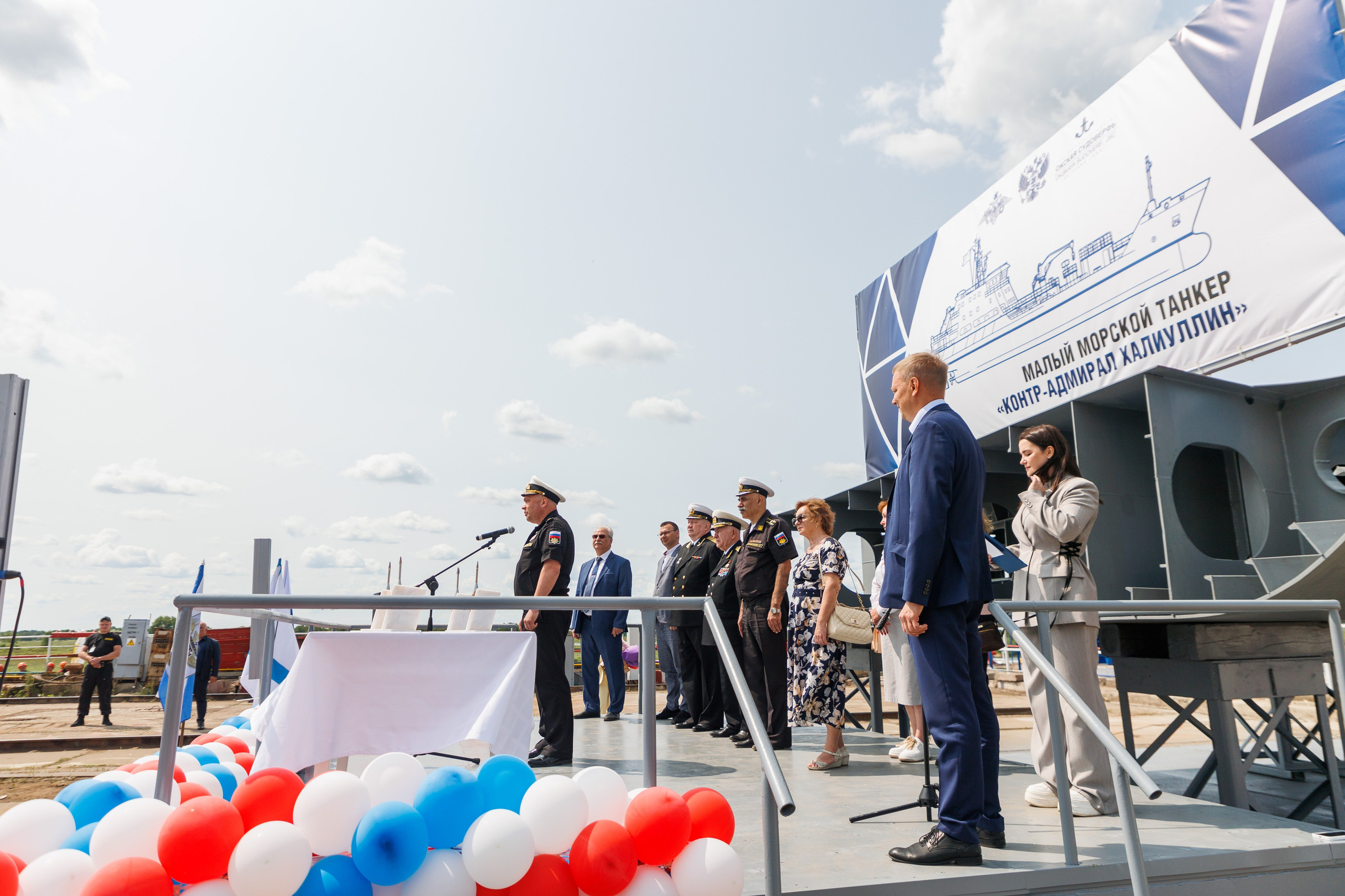 Окская судоверфь. Закладка киля. Фотограф городских и семейных событий Артем Карпухин