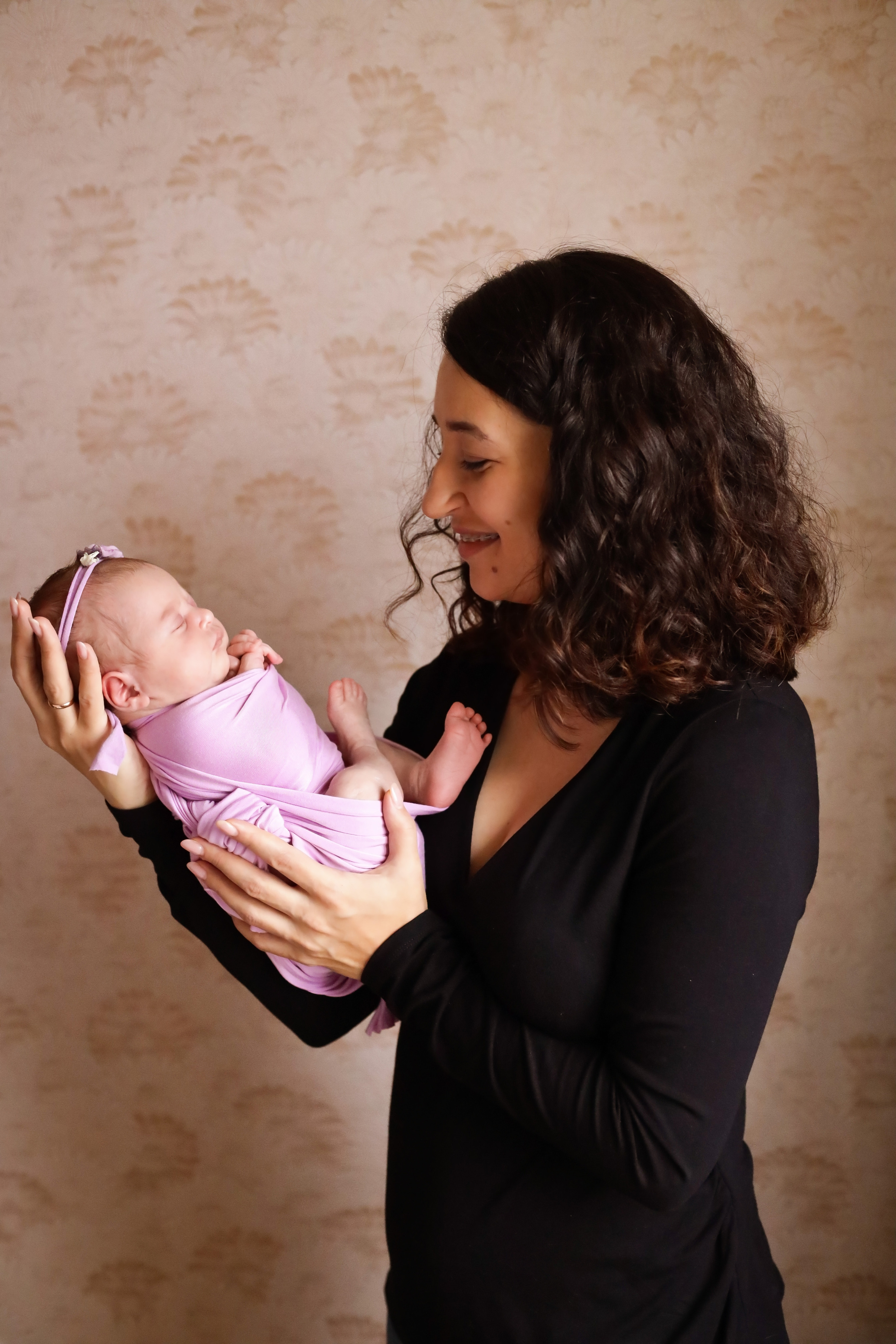 Амелия 9 дней. Семейный фотограф и фотограф новорожденных в Санкт-Петербурге Алина Фе