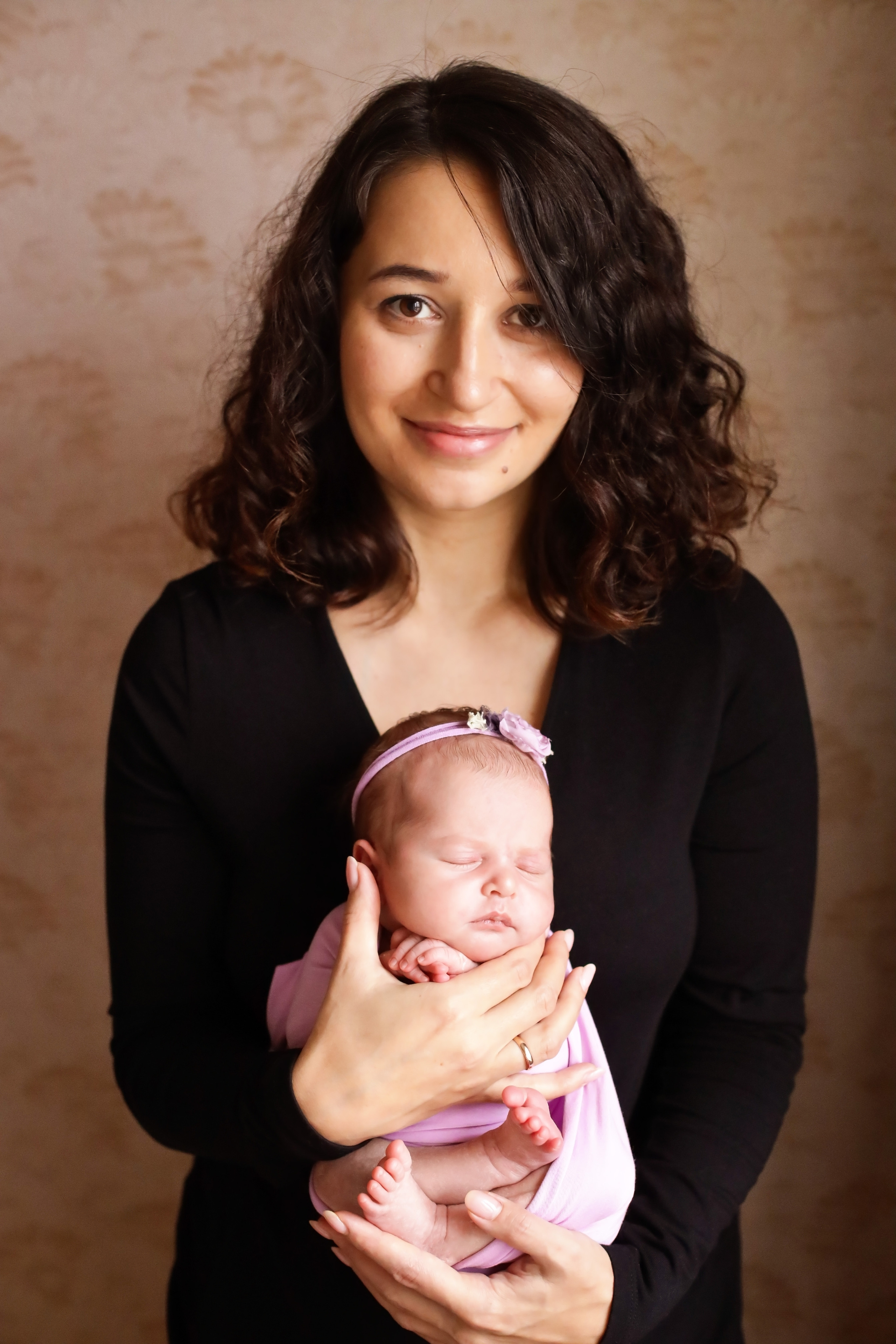 Амелия 9 дней. Семейный фотограф и фотограф новорожденных в Санкт-Петербурге Алина Фе