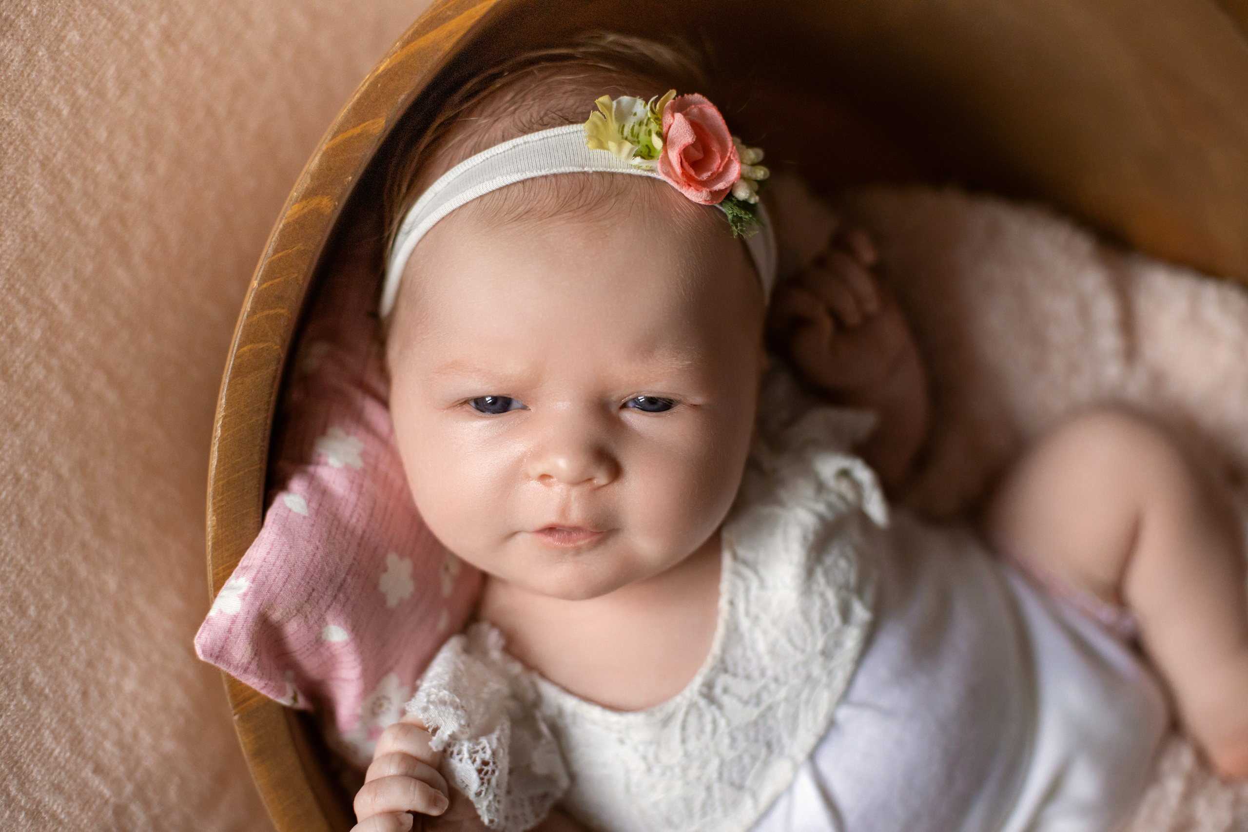 Екатерина 23 дня. Семейный фотограф и фотограф новорожденных в Санкт-Петербурге Алина Фе