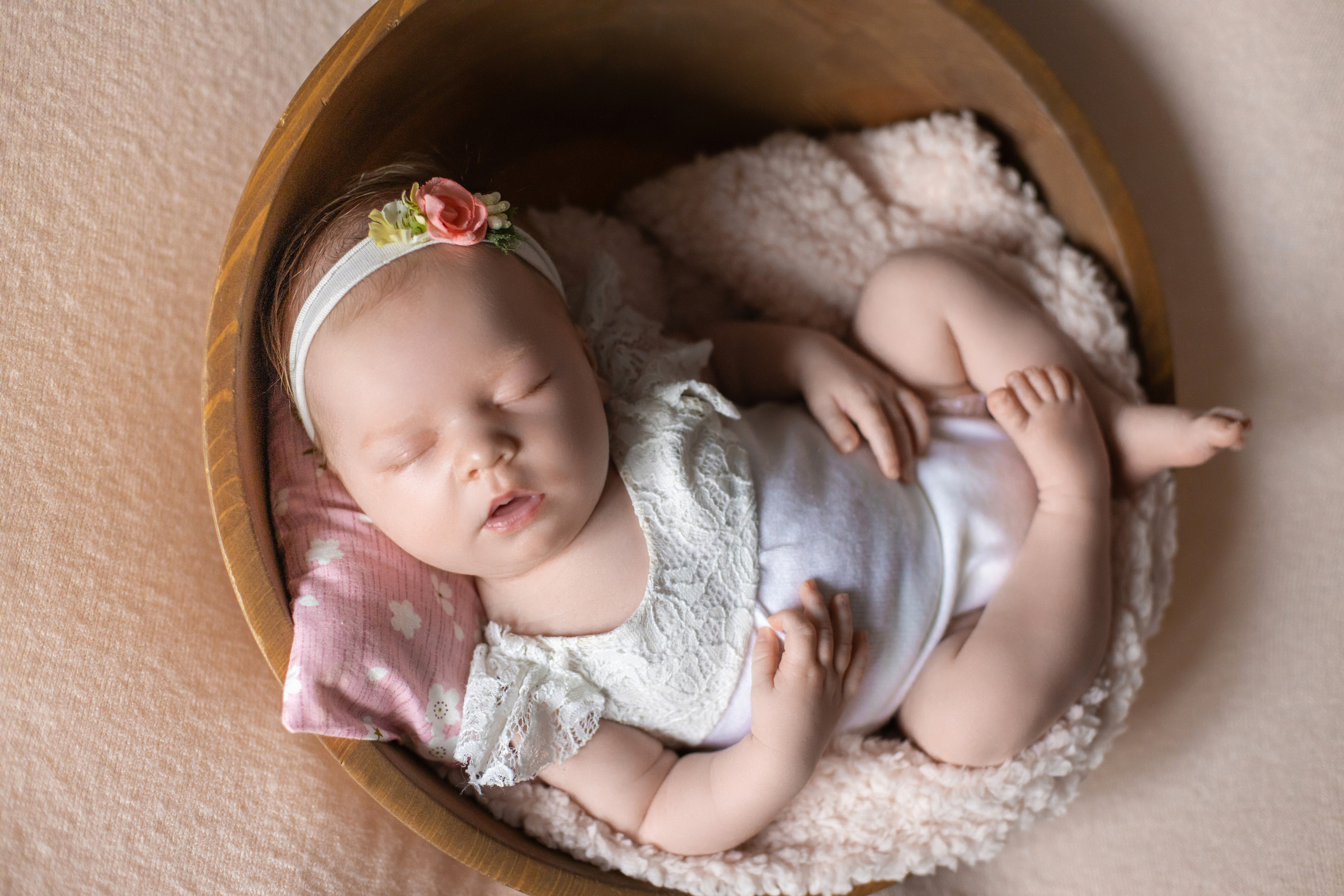 Екатерина 23 дня. Семейный фотограф и фотограф новорожденных в Санкт-Петербурге Алина Фе