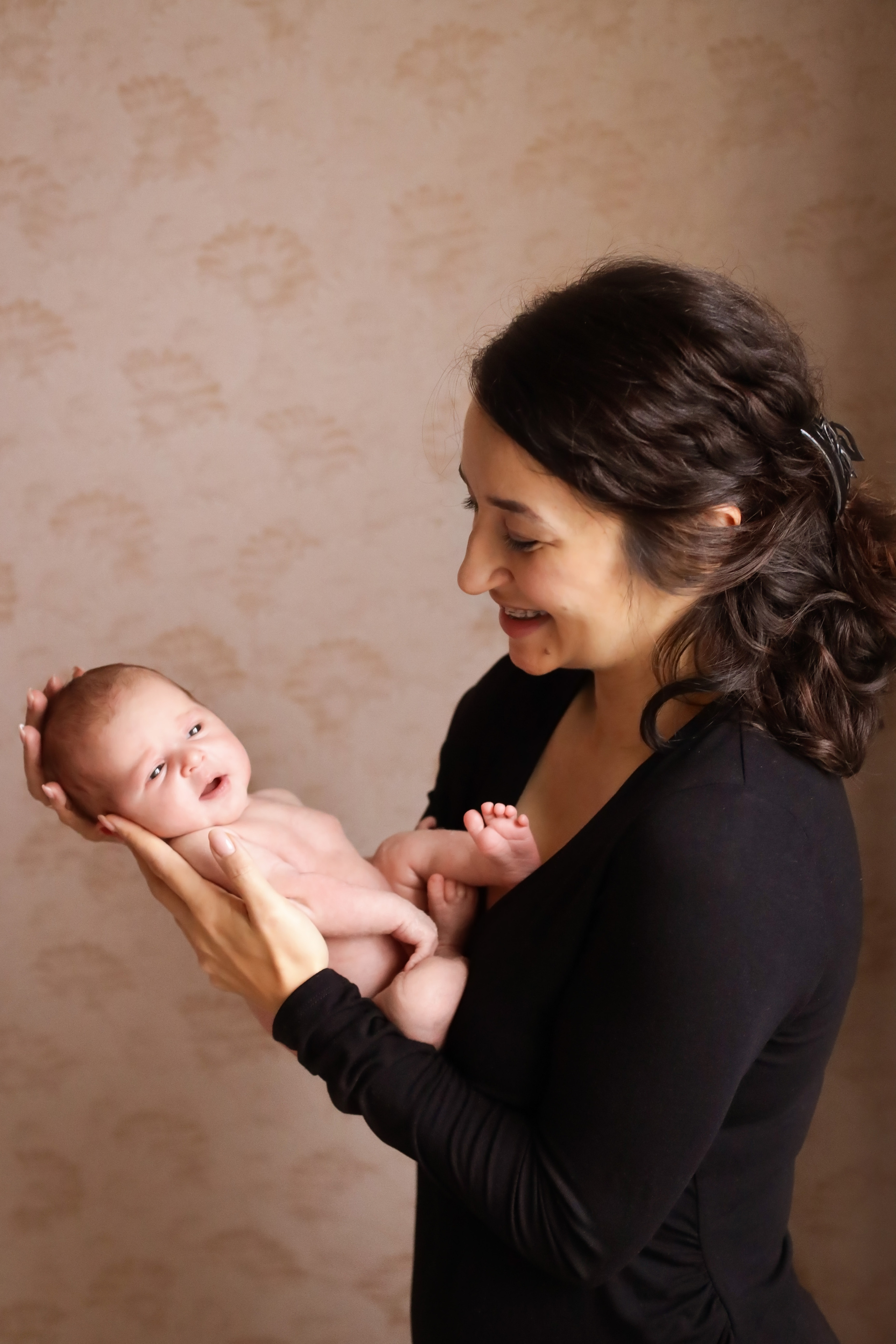 Амелия 9 дней. Семейный фотограф и фотограф новорожденных в Санкт-Петербурге Алина Фе