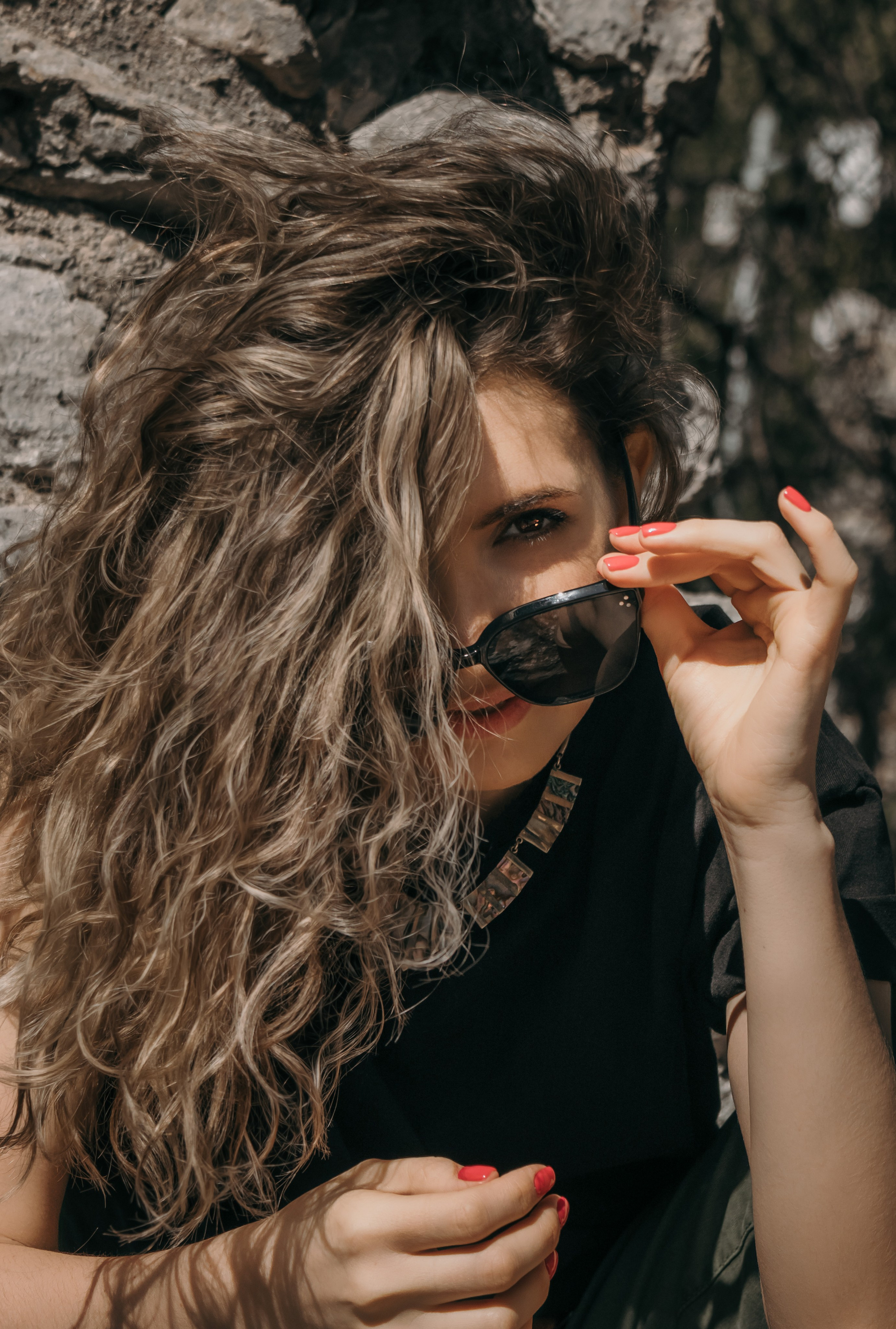 Women portrait photoshoot in Montenegro. Portrait photographer in Tivat Montenegro Katerina Kirsanova