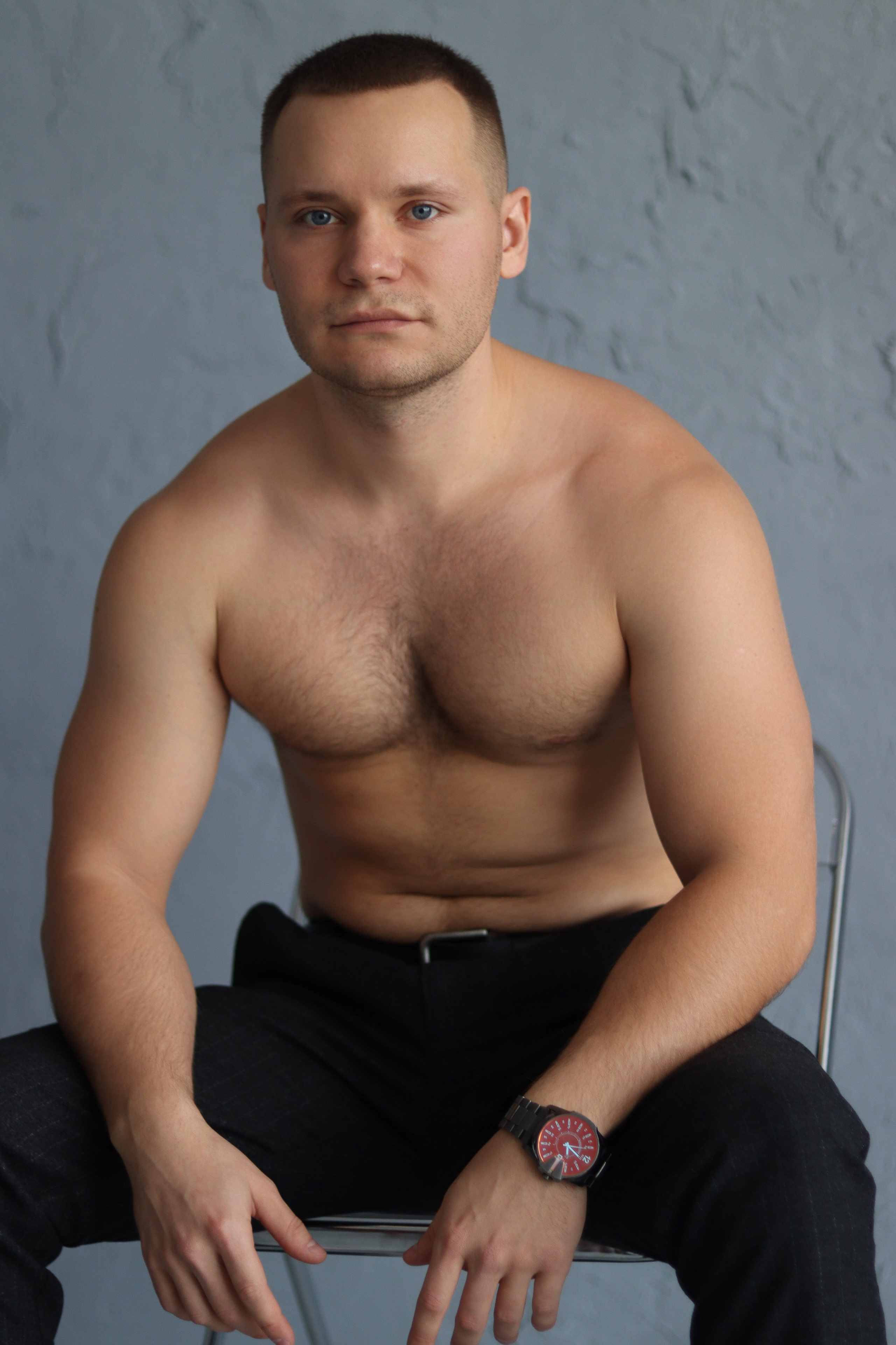 Фотосьёмка для Витали в студии. Фотограф Самара Лена Мандарин