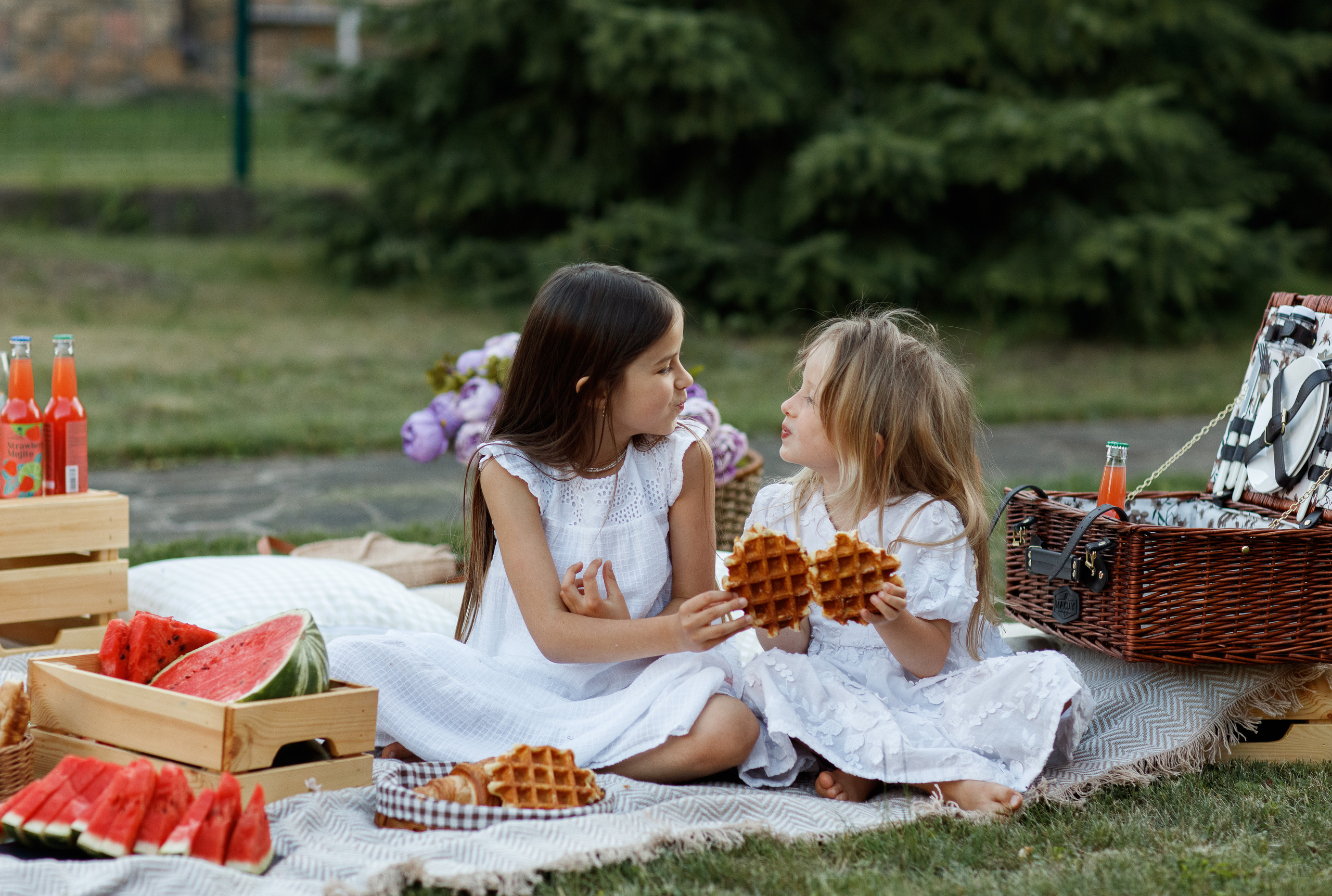 АЛИНА — загородная летняя фотосессия