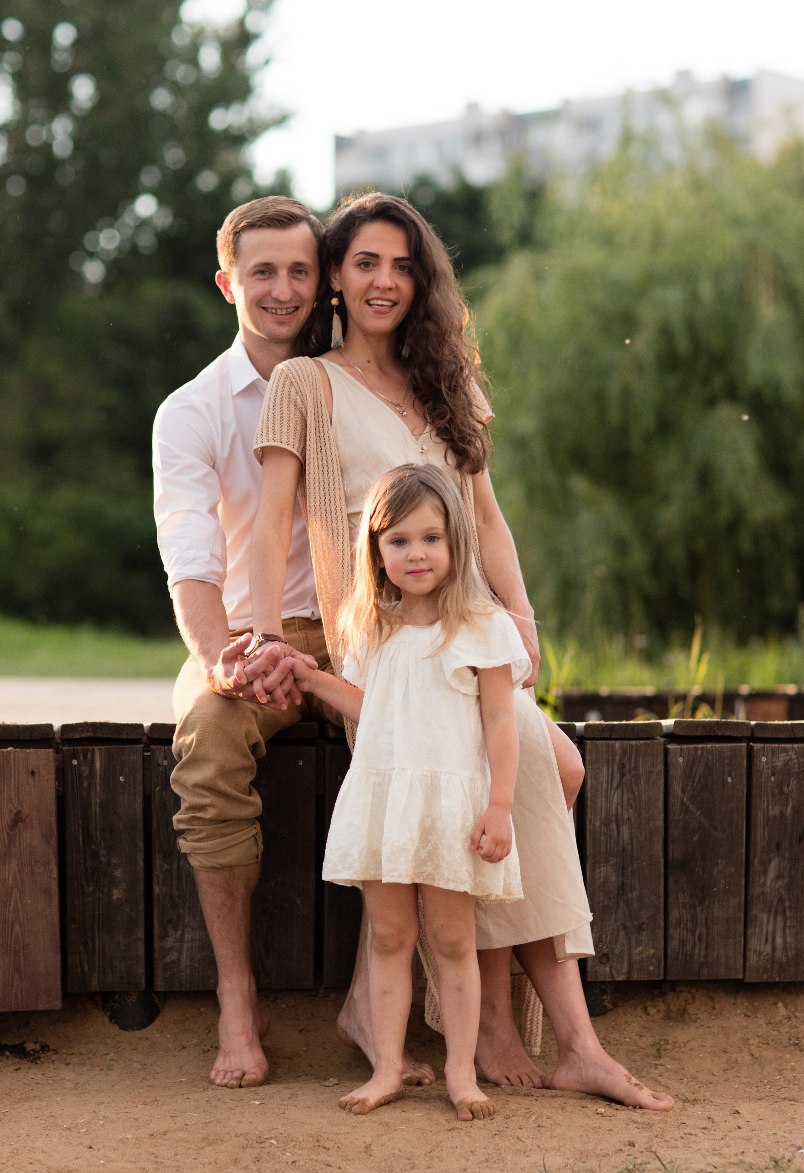 Вика, Илья и София. Семейный и детский фотограф в Москве Олеся Маркина