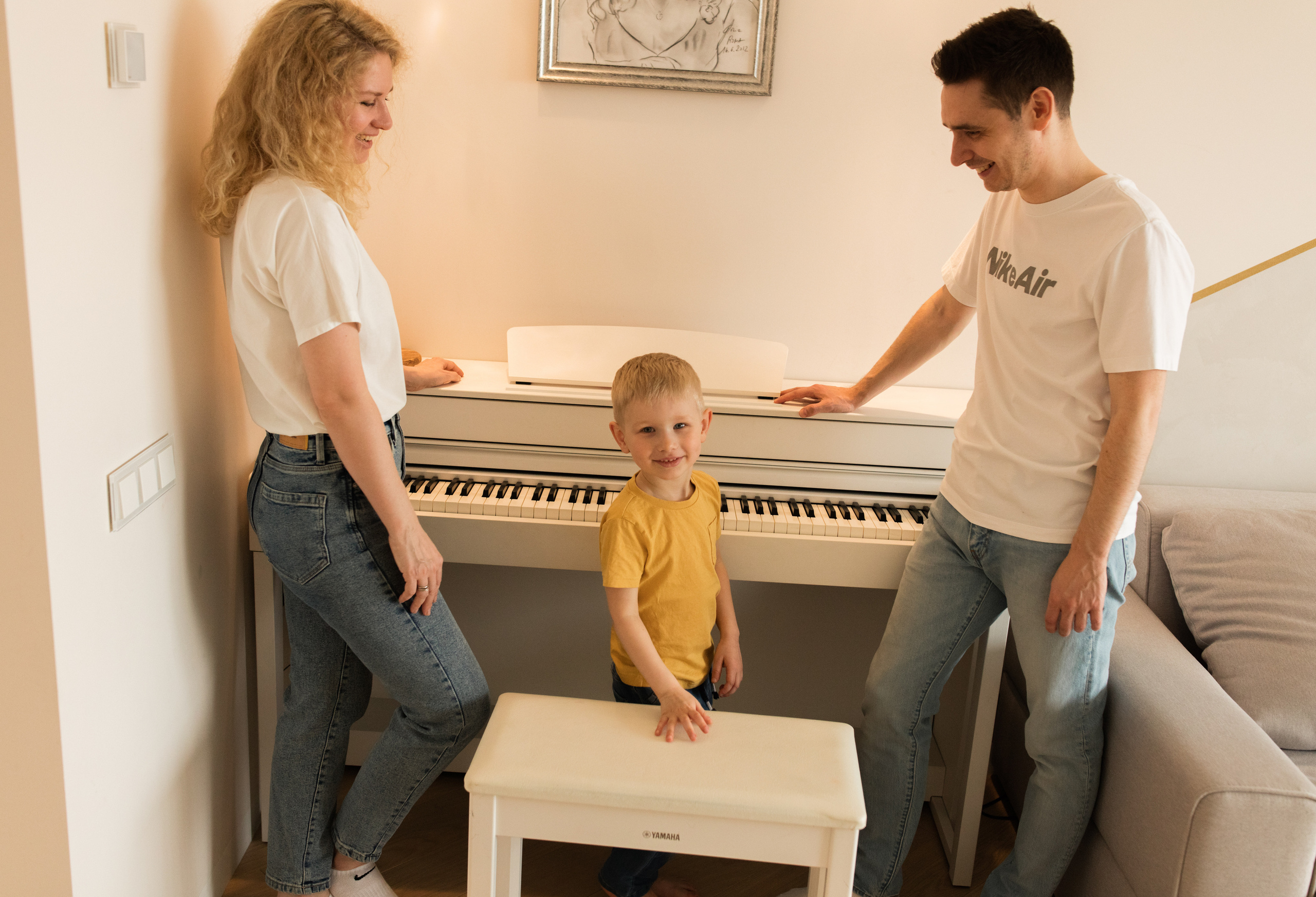 НАДЯ и КОЛЯ — домашняя Пасха. Семейный и детский фотограф в Москве Олеся Маркина