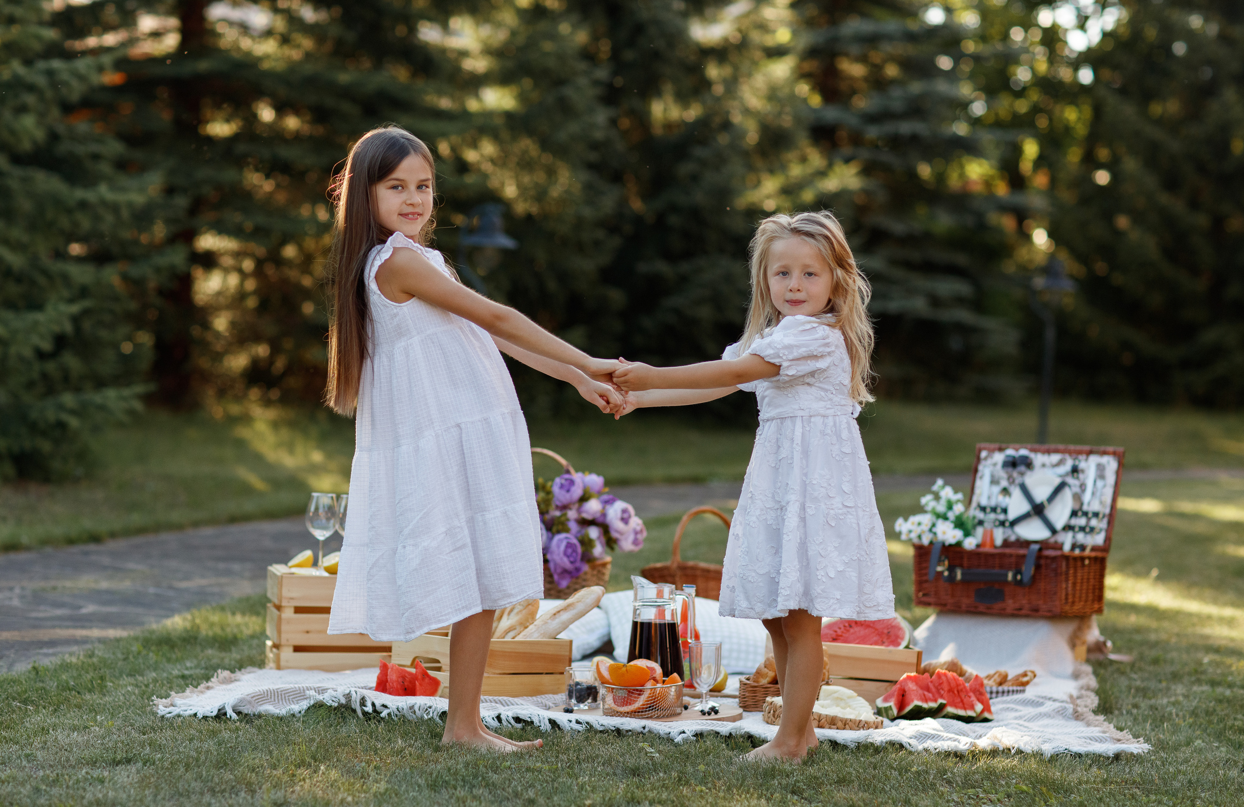 АЛИНА — загородная летняя фотосессия. Семейный и детский фотограф в Москве Олеся Маркина