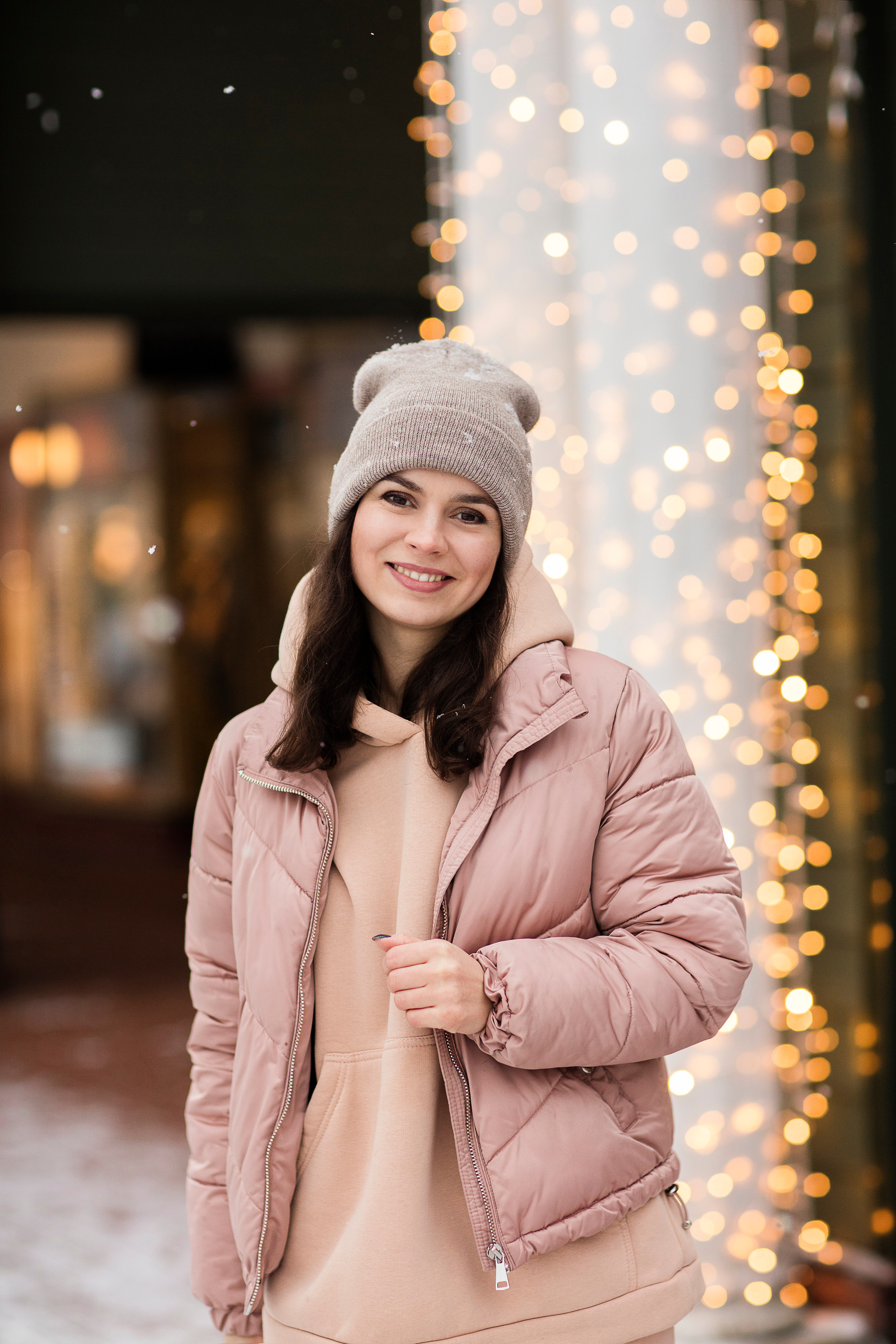 Зимняя прогулка Vnukovo Outlet — Карина. Семейный и детский фотограф в Москве Олеся Маркина