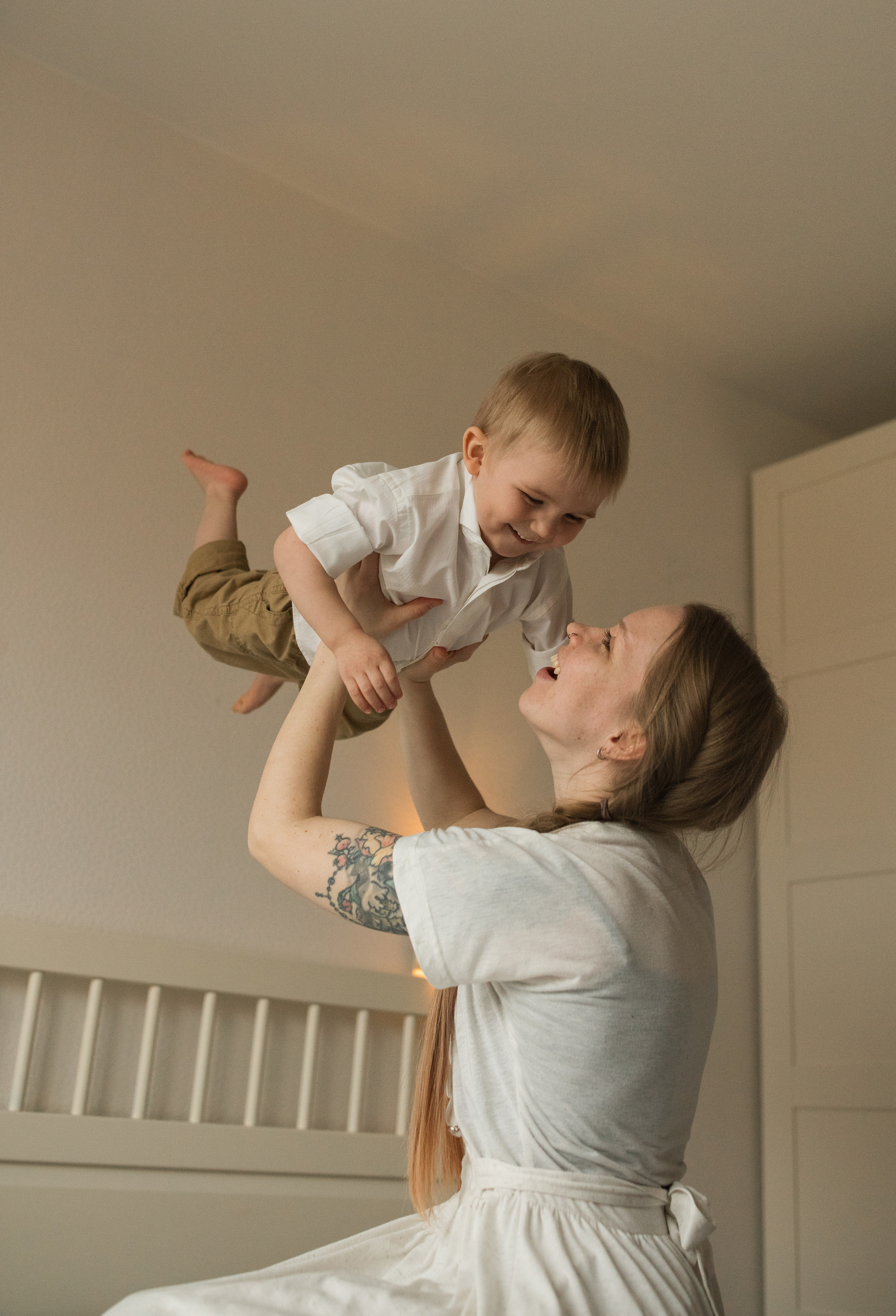 АНЯ — домашняя фотосессия. Семейный и детский фотограф в Москве Олеся Маркина