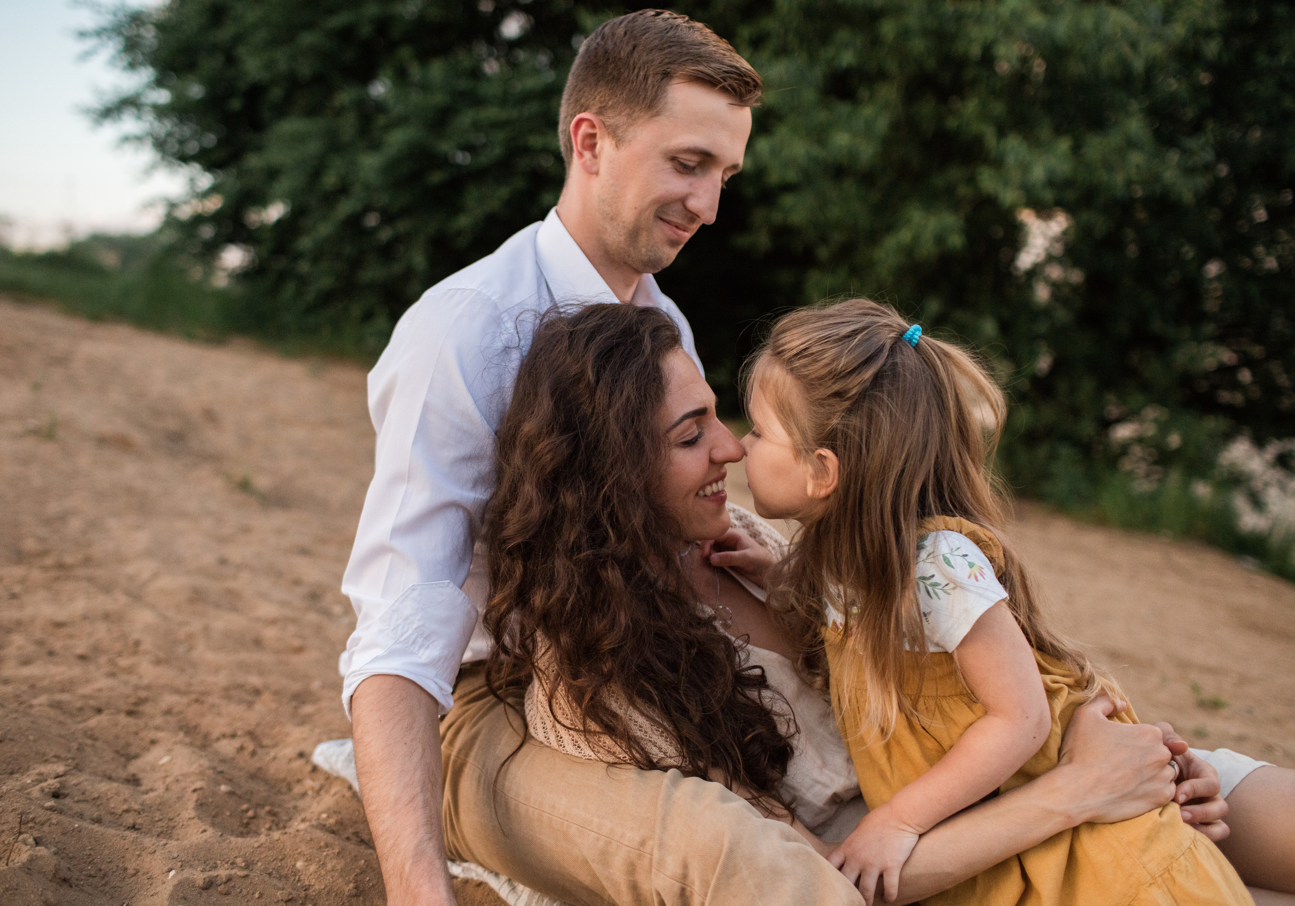 Вика, Илья и София. Семейный и детский фотограф в Москве Олеся Маркина