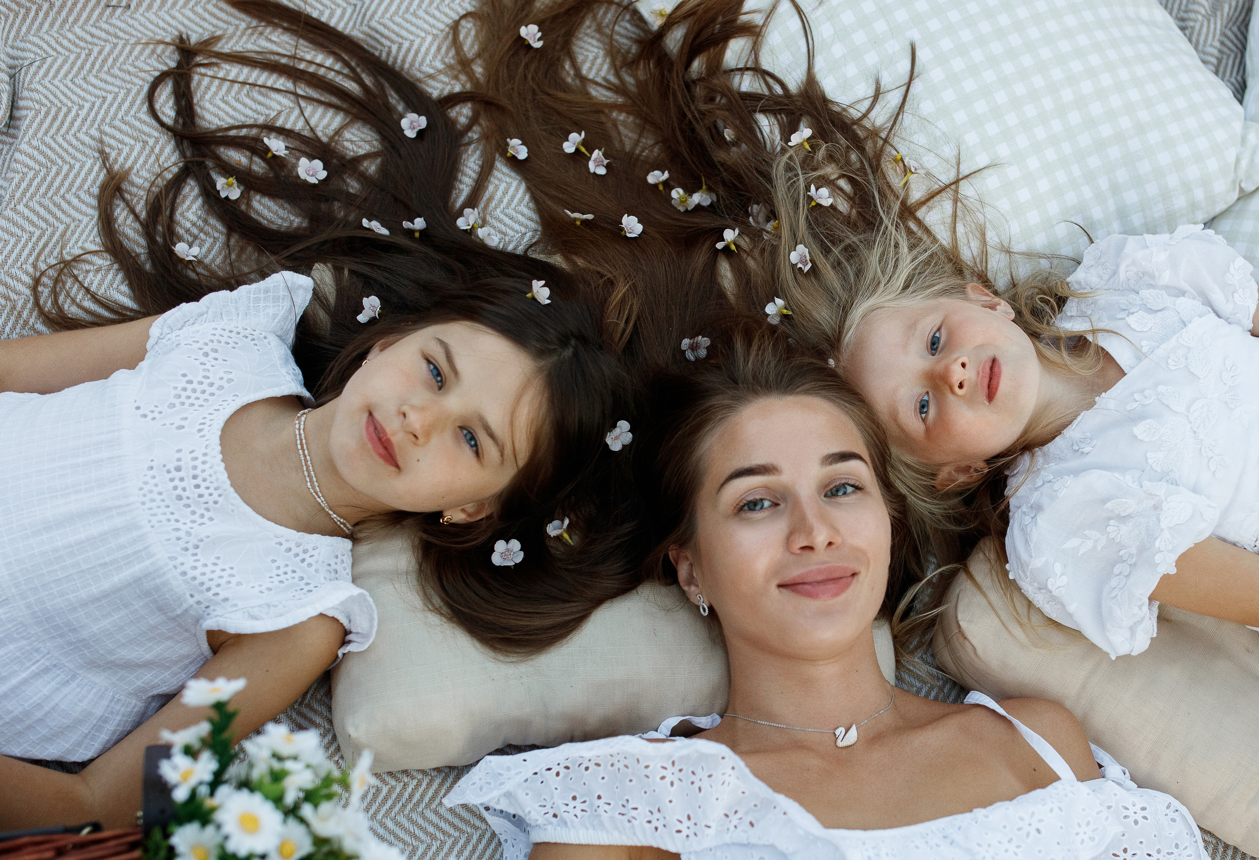 АЛИНА — загородная летняя фотосессия. Семейный и детский фотограф в Москве Олеся Маркина