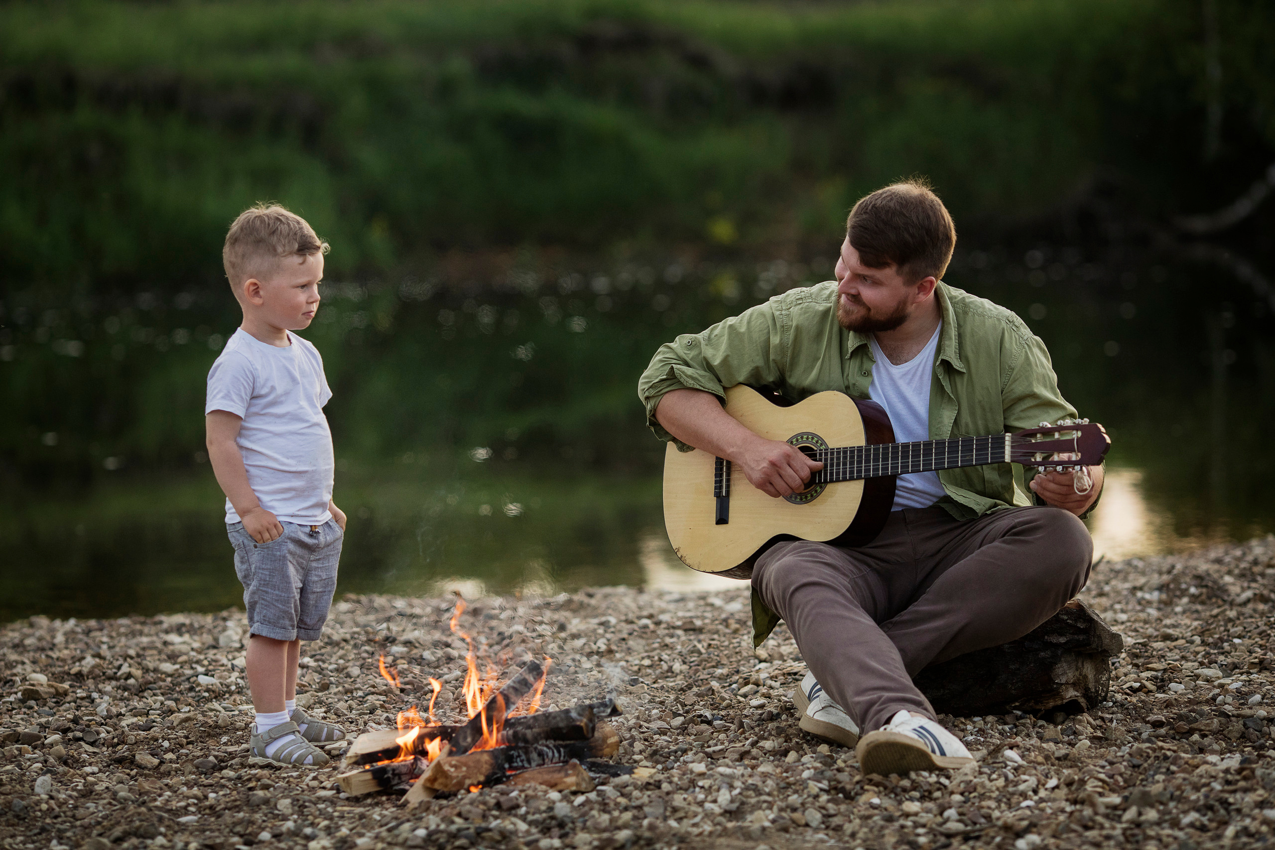Летняя прогулка — Гриша, Таня, Миша. Семейный и детский фотограф в Москве Олеся Маркина