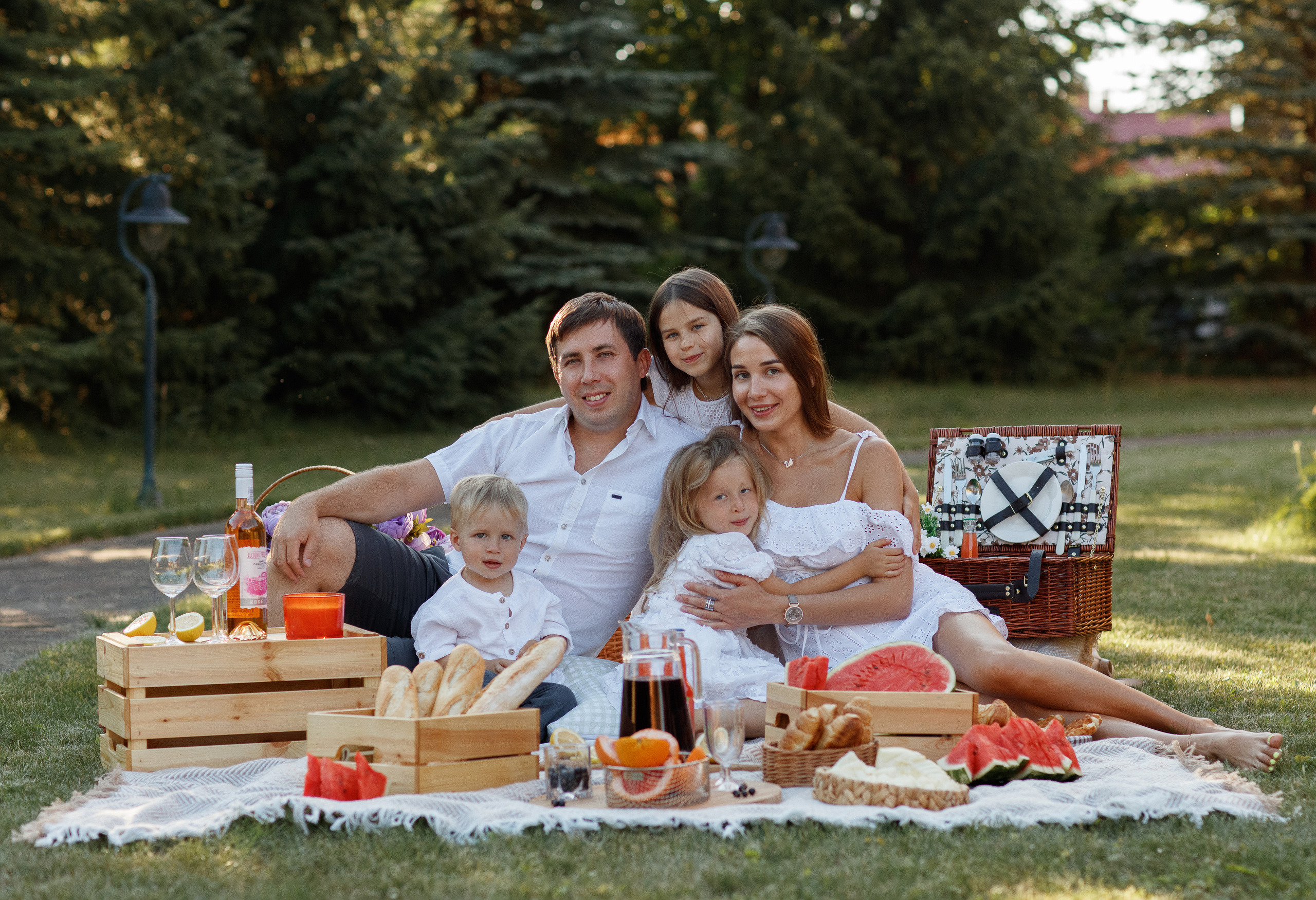 АЛИНА — загородная летняя фотосессия. Семейный и детский фотограф в Москве Олеся Маркина