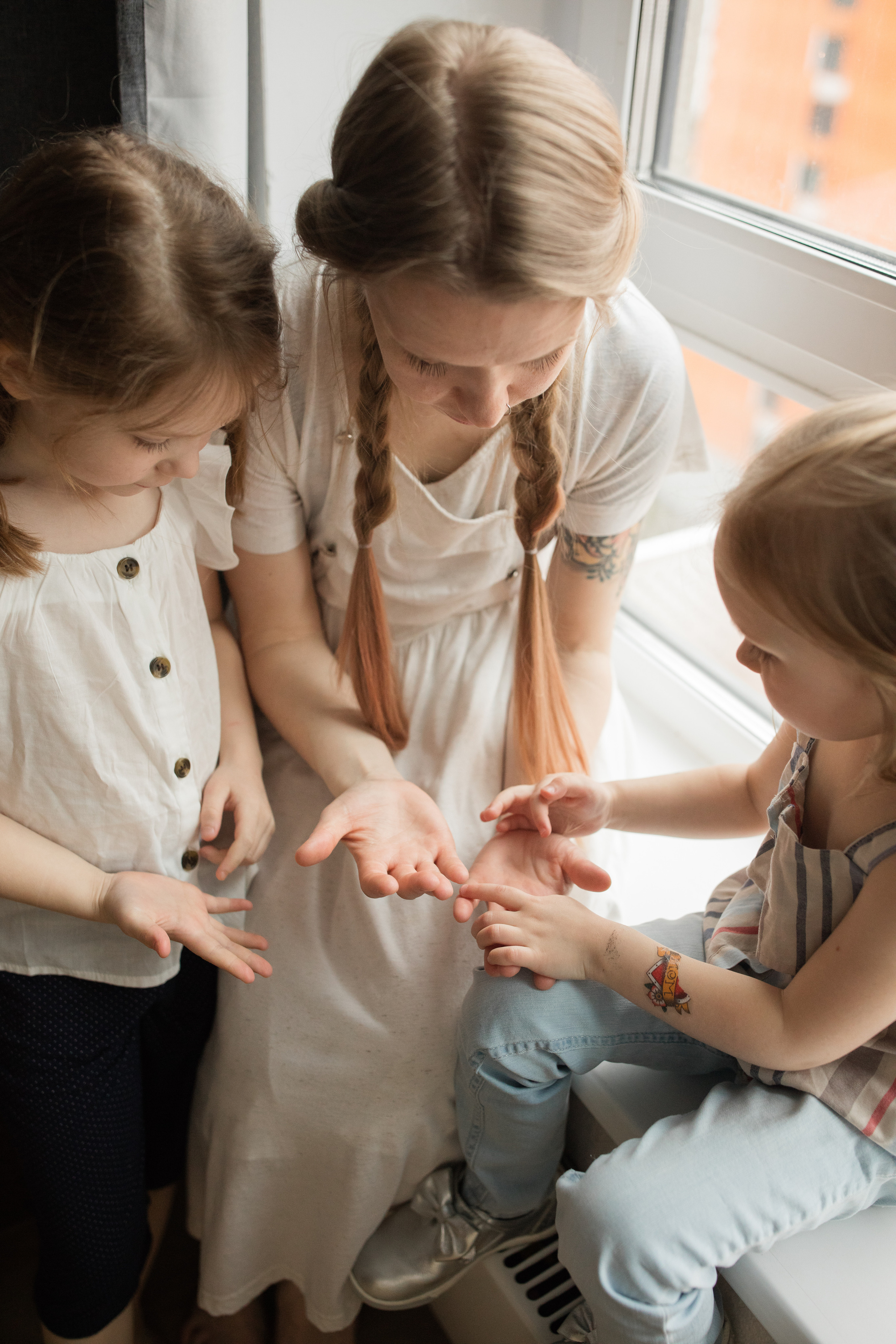 АНЯ — домашняя фотосессия. Семейный и детский фотограф в Москве Олеся Маркина