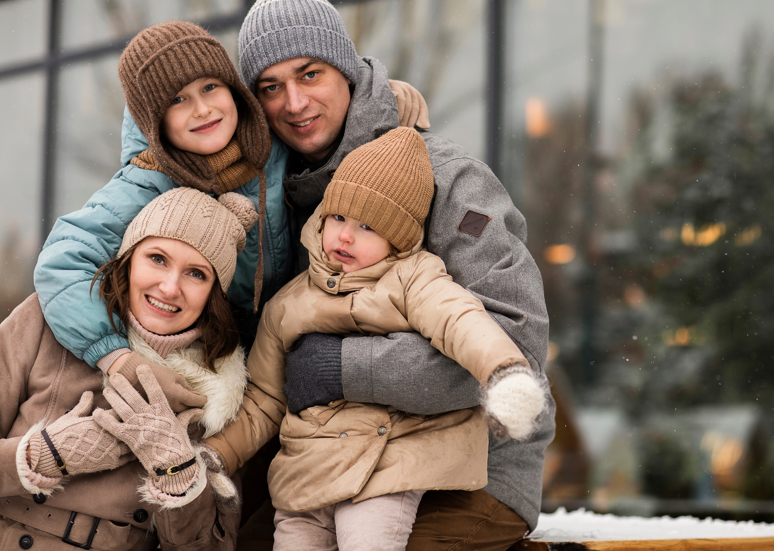 КАТОК в Сколково. Семейный и детский фотограф в Москве Олеся Маркина
