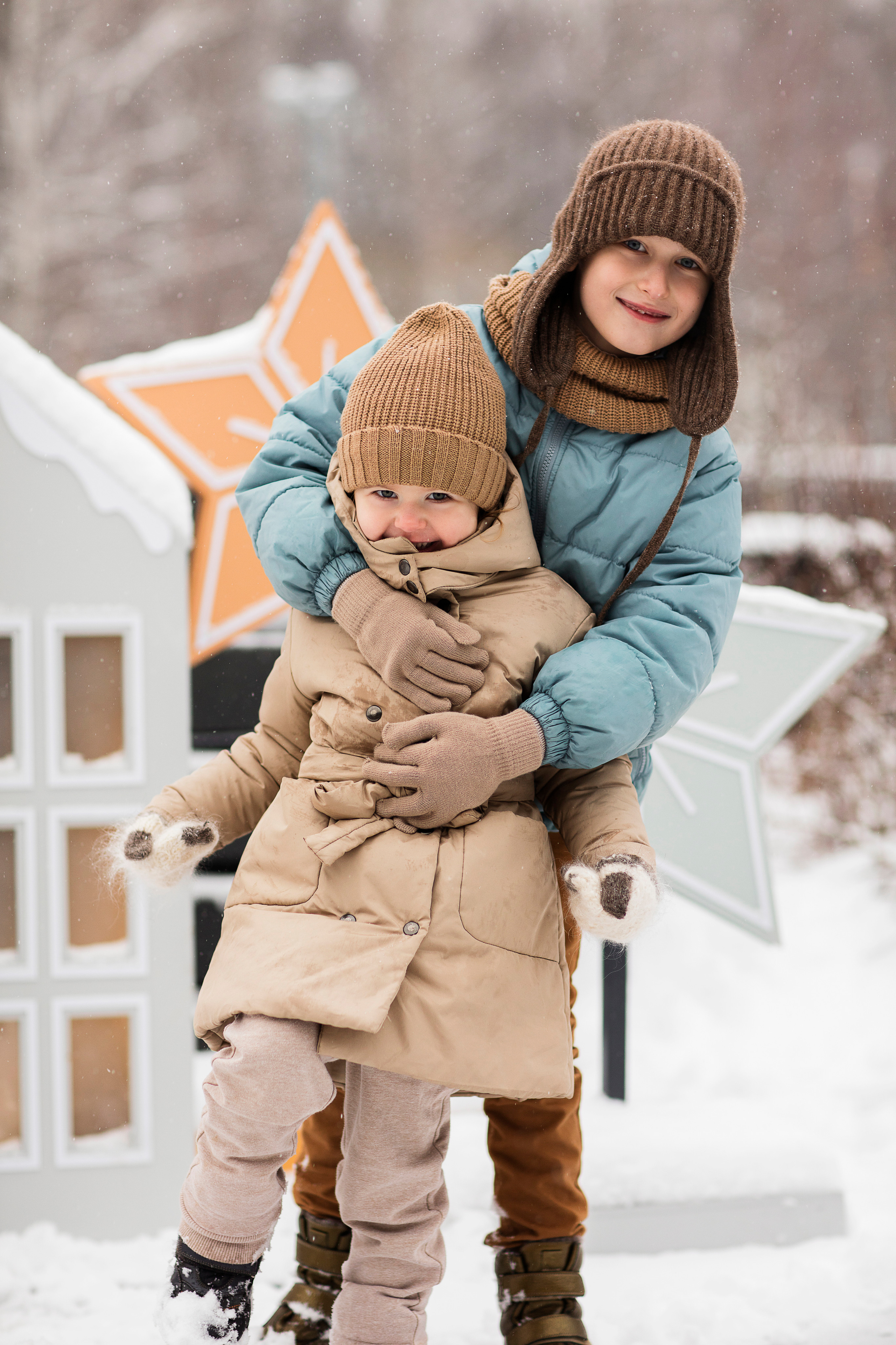 КАТОК в Сколково. Семейный и детский фотограф в Москве Олеся Маркина
