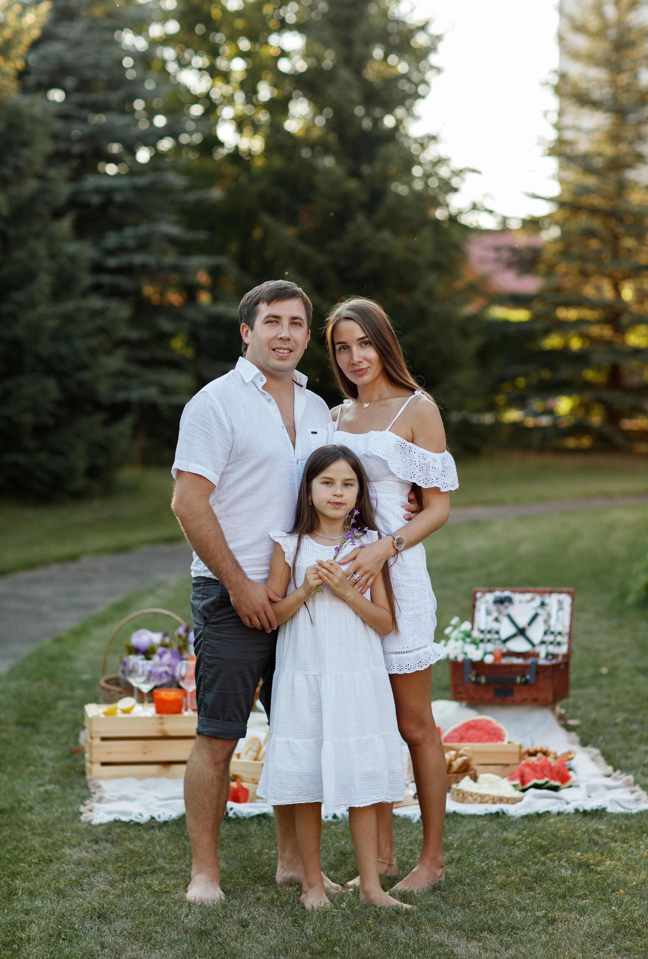 АЛИНА — загородная летняя фотосессия. Семейный и детский фотограф в Москве Олеся Маркина