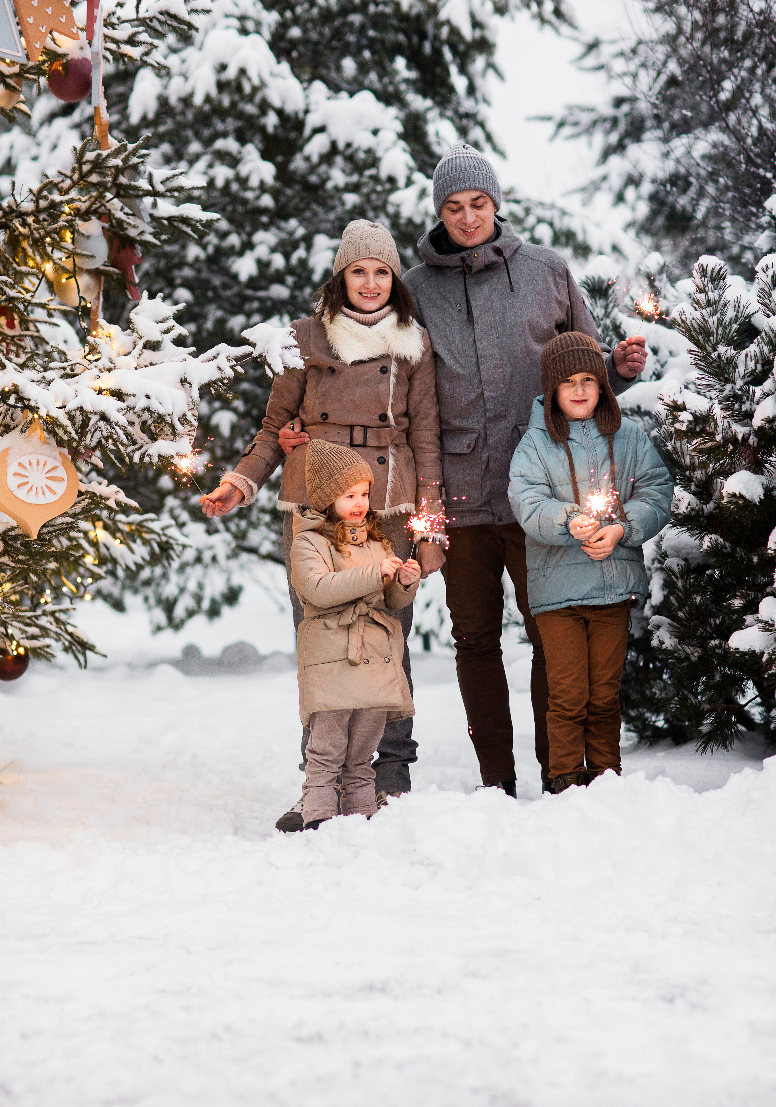 КАТОК в Сколково. Семейный и детский фотограф в Москве Олеся Маркина
