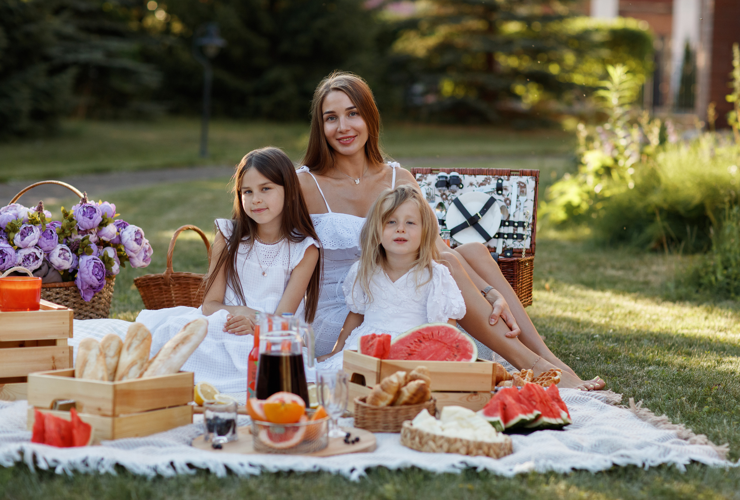 АЛИНА — загородная летняя фотосессия. Семейный и детский фотограф в Москве Олеся Маркина