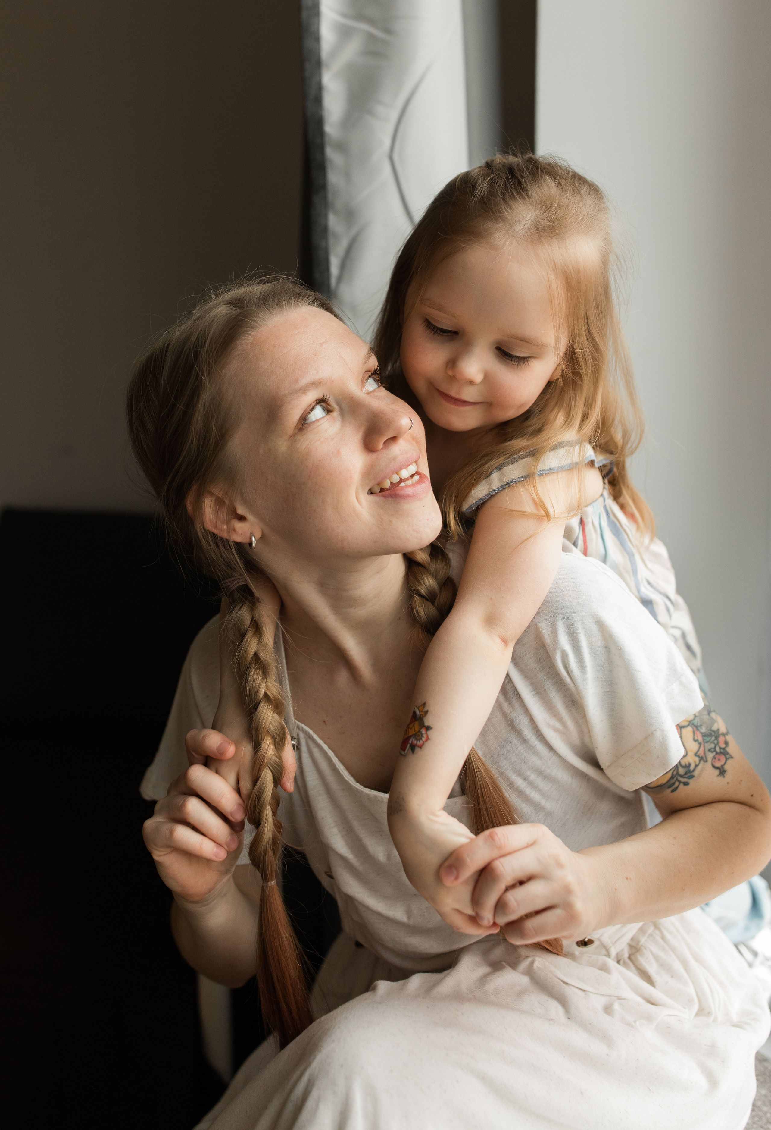 АНЯ — домашняя фотосессия. Семейный и детский фотограф в Москве Олеся Маркина