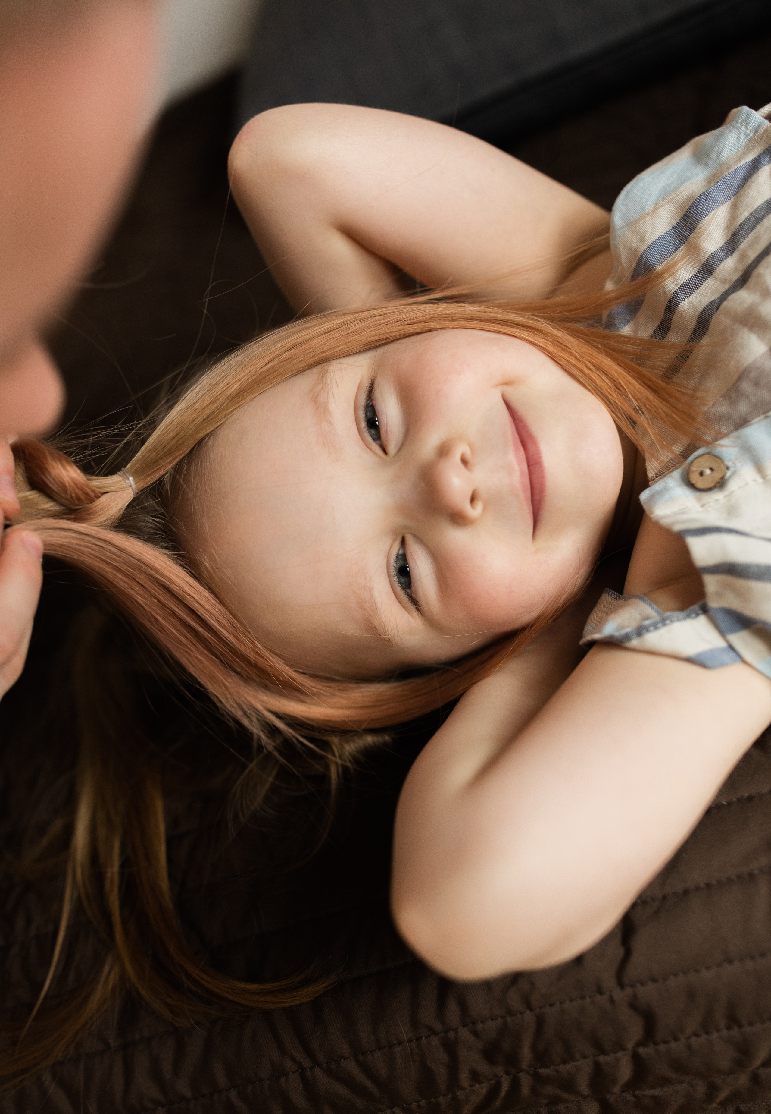 АНЯ — домашняя фотосессия. Семейный и детский фотограф в Москве Олеся Маркина
