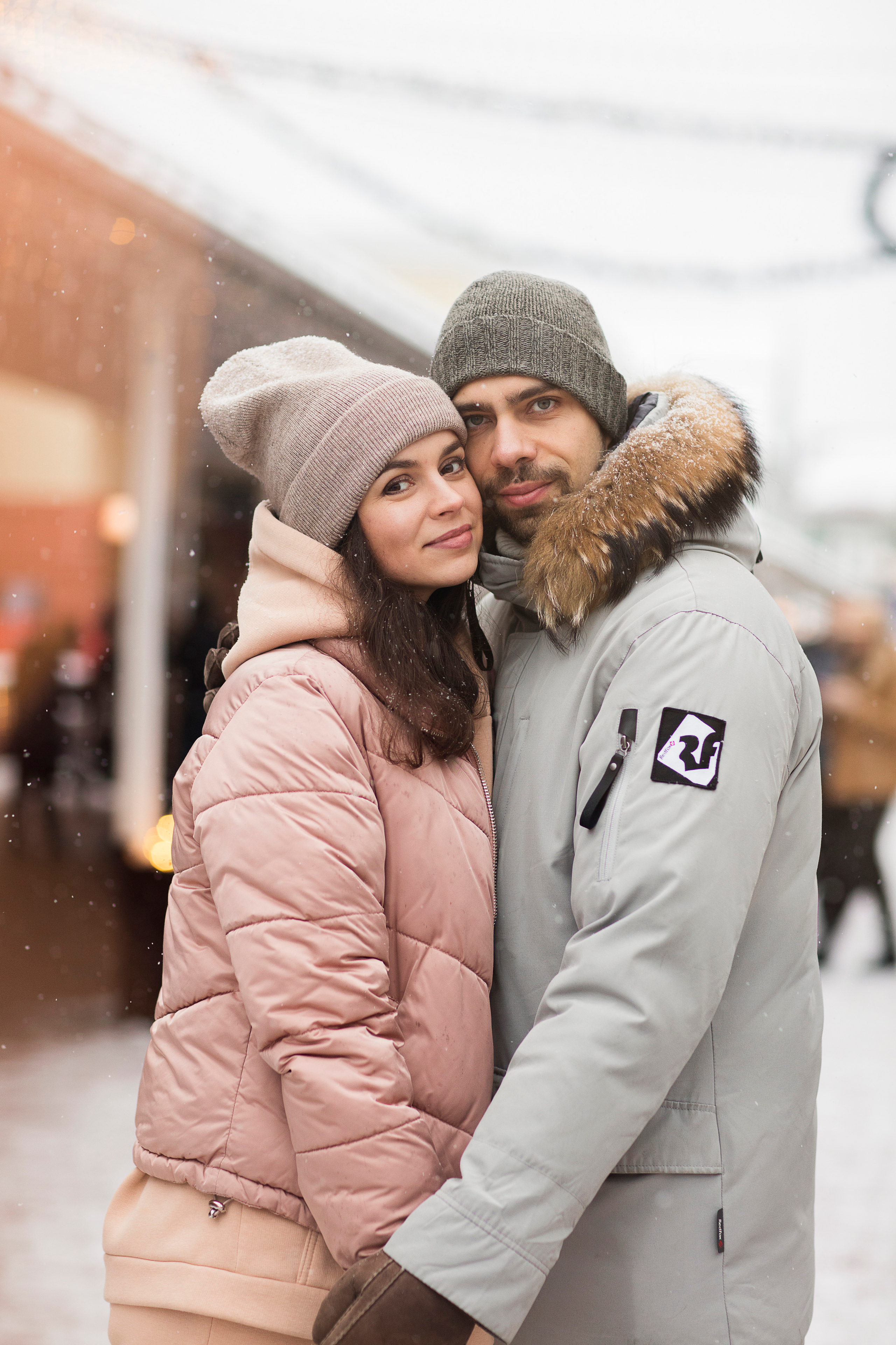 Зимняя прогулка Vnukovo Outlet — Карина. Семейный и детский фотограф в Москве Олеся Маркина