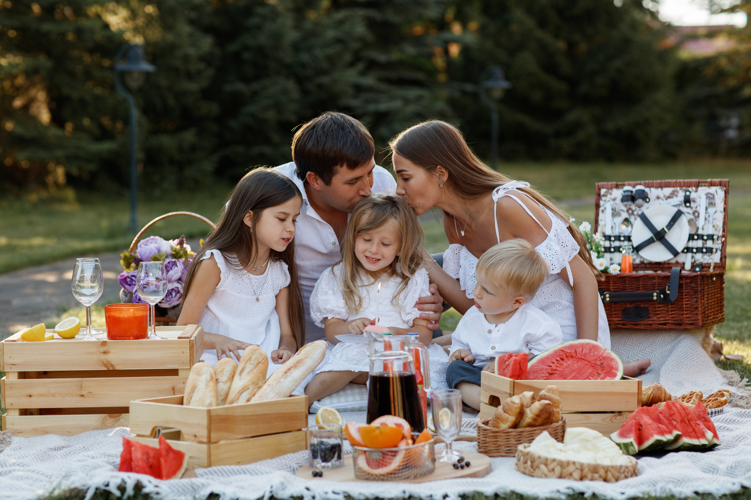 АЛИНА — загородная летняя фотосессия. Семейный и детский фотограф в Москве Олеся Маркина