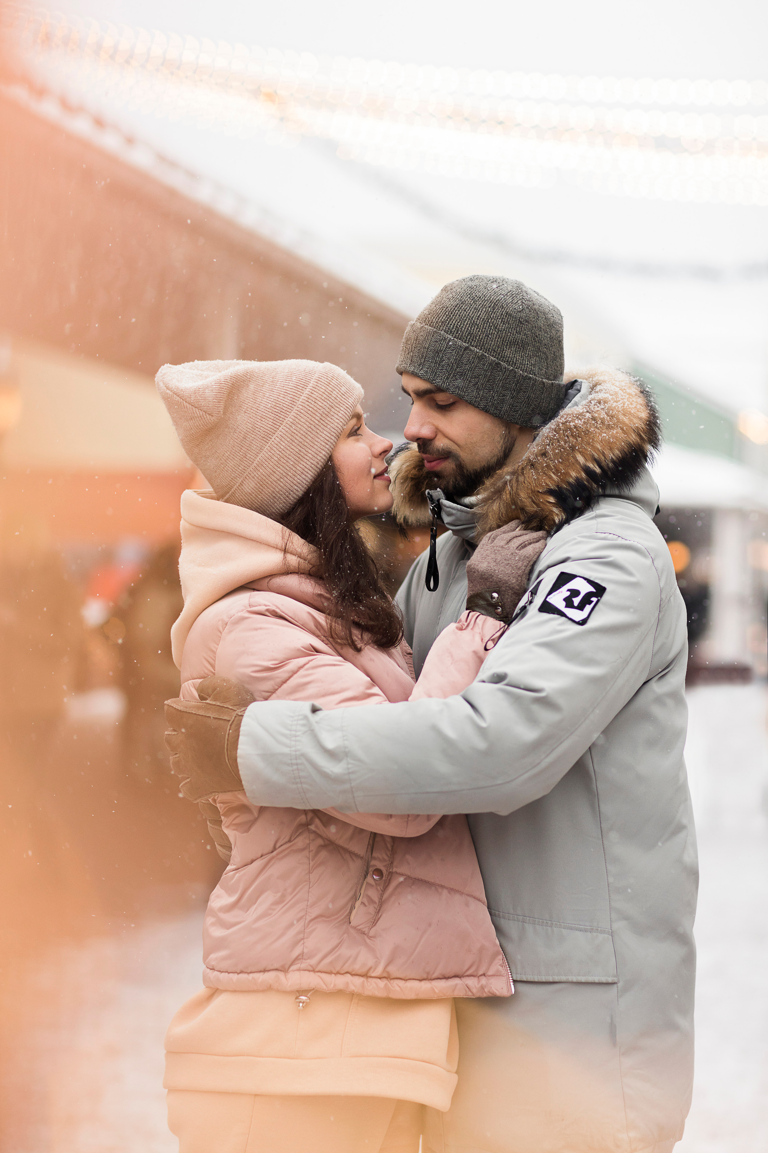 Зимняя прогулка Vnukovo Outlet — Карина. Семейный и детский фотограф в Москве Олеся Маркина